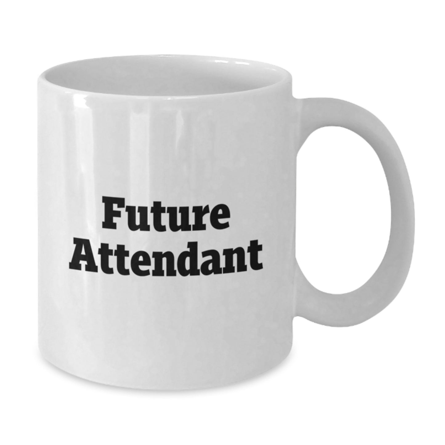 Funny Attendant White Coffee Mug Gifts from Friends for Future Attendants after Graduation - 'You're Going to Nail It!' - Additional