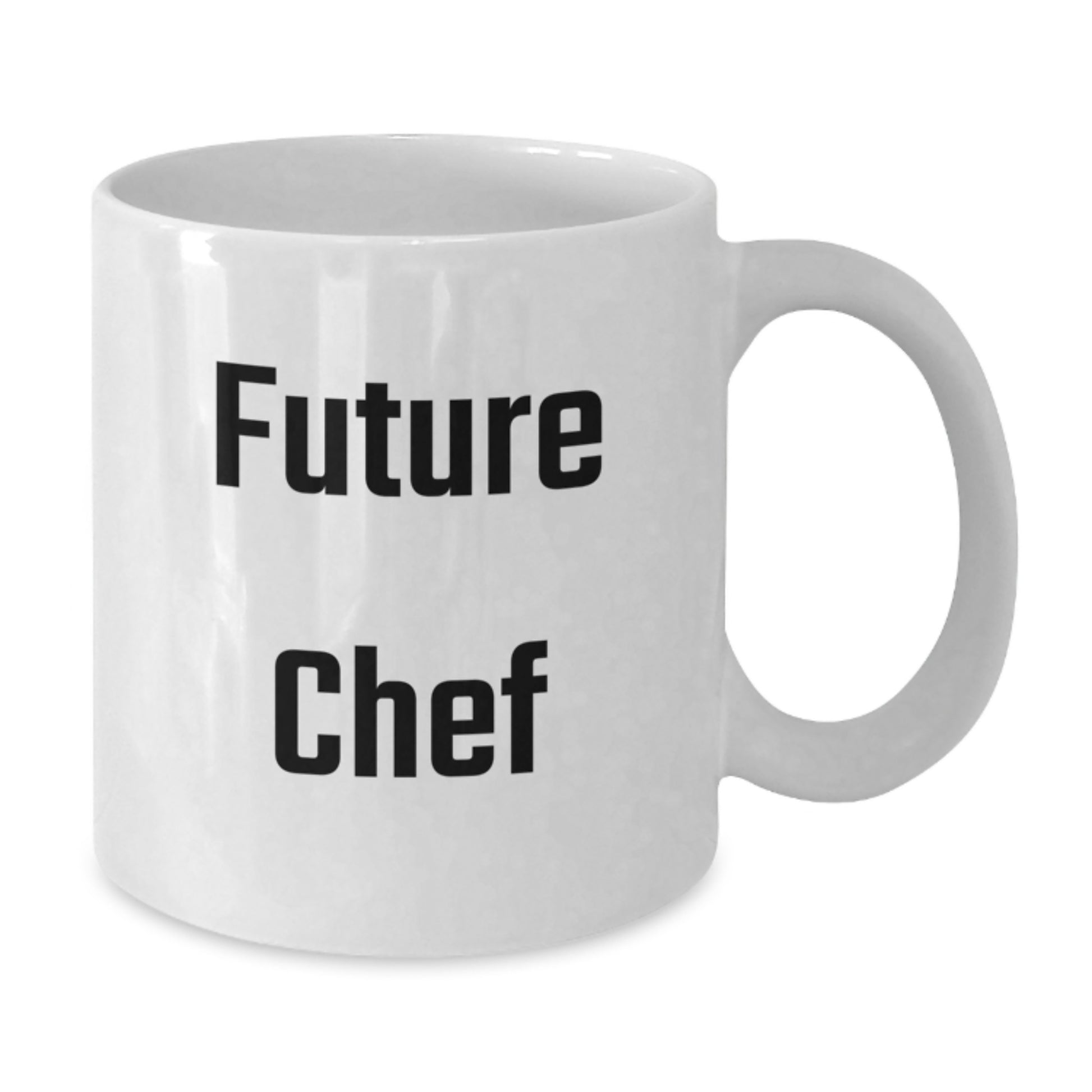 Funny Future Chef White Coffee Mug Gifts from Friends to Future Chefs, Graduation Unique Gifts for Him, Her, or Anyone Who Loves Cooking - Additional