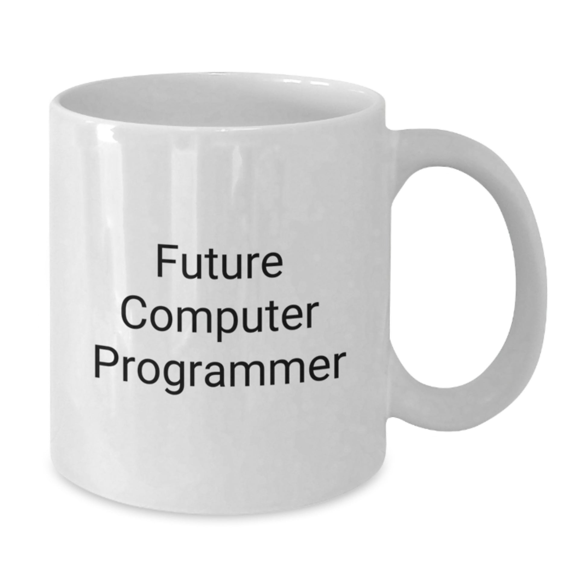 Funny Gifts from Family for Future Computer Programmer White Coffee Mug, Inspire and Encourage Computer Programmer - Additional