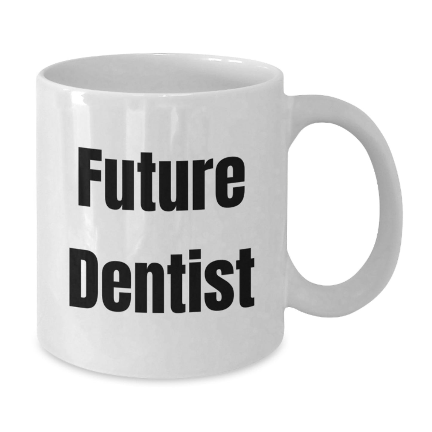 Funny Dentist Gifts from Friends and Family for Future Dentist Graduation Unique White Coffee Mug, 'You're the Future of Smiles' Quote - Additional