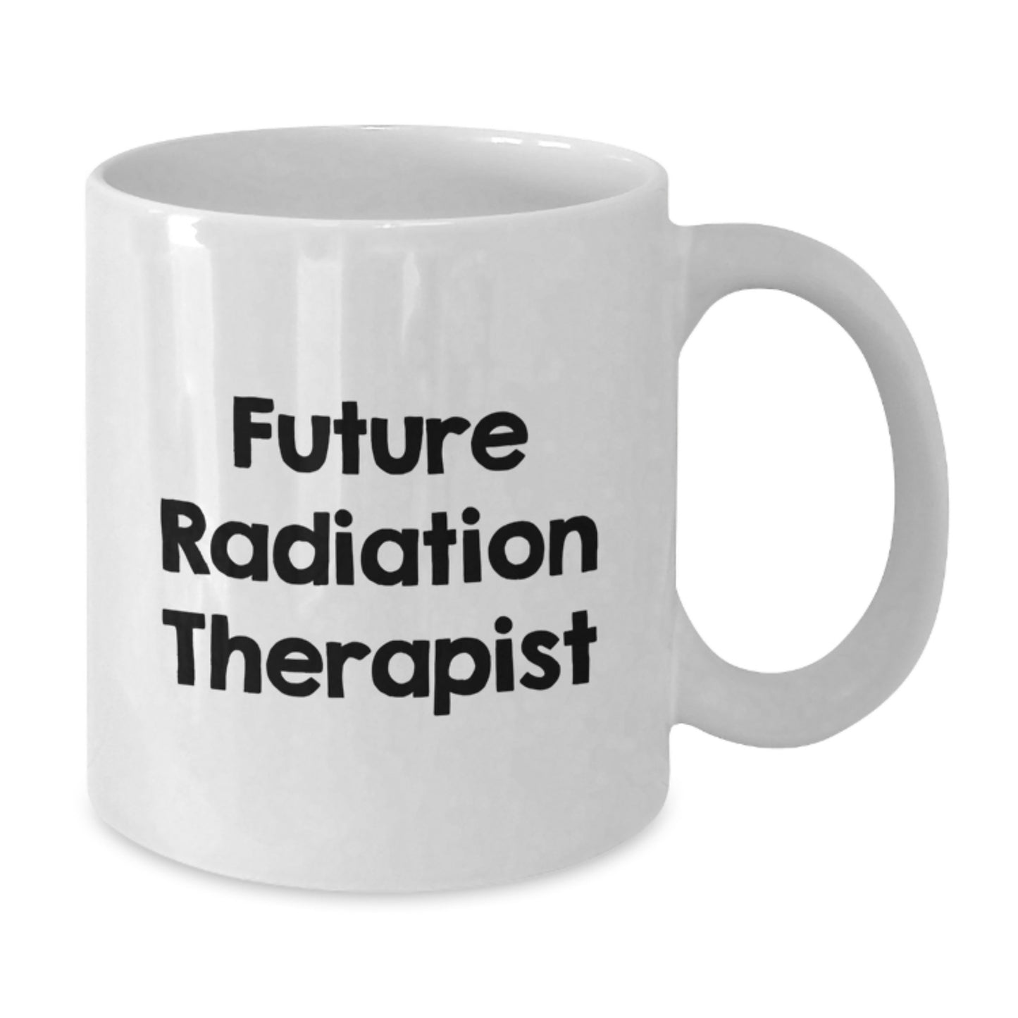 Funny Future Radiation Therapist Gifts from Friends for Radiation Therapist Graduation White Coffee Mug, 'You're Beaming with Potential!' - Additional