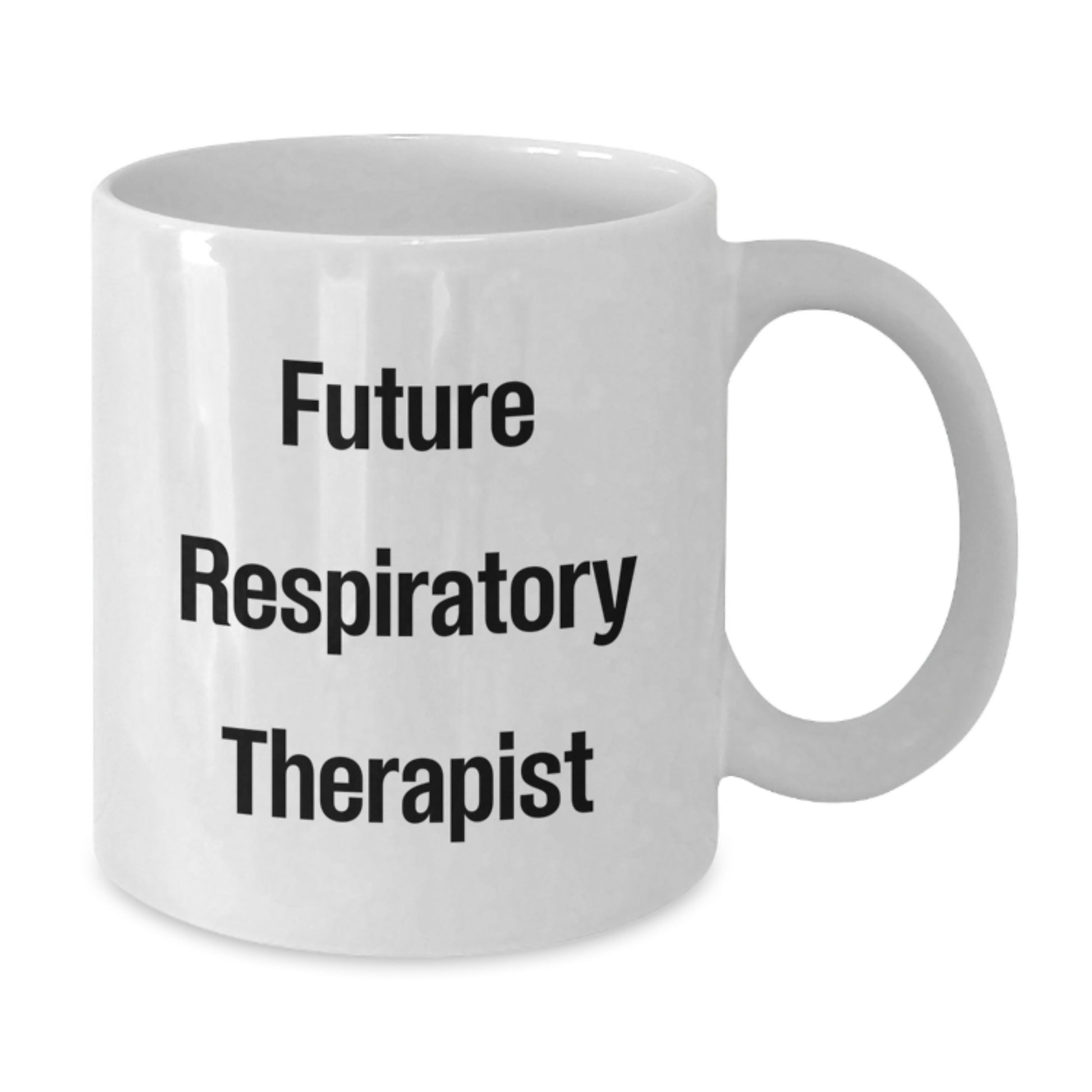 Inspirational Respiratory Therapist Gifts from Coworkers to Future Respiratory Therapist - Funny White Coffee Mug for Graduation - 'You're the Breath of Fresh Air' - Additional