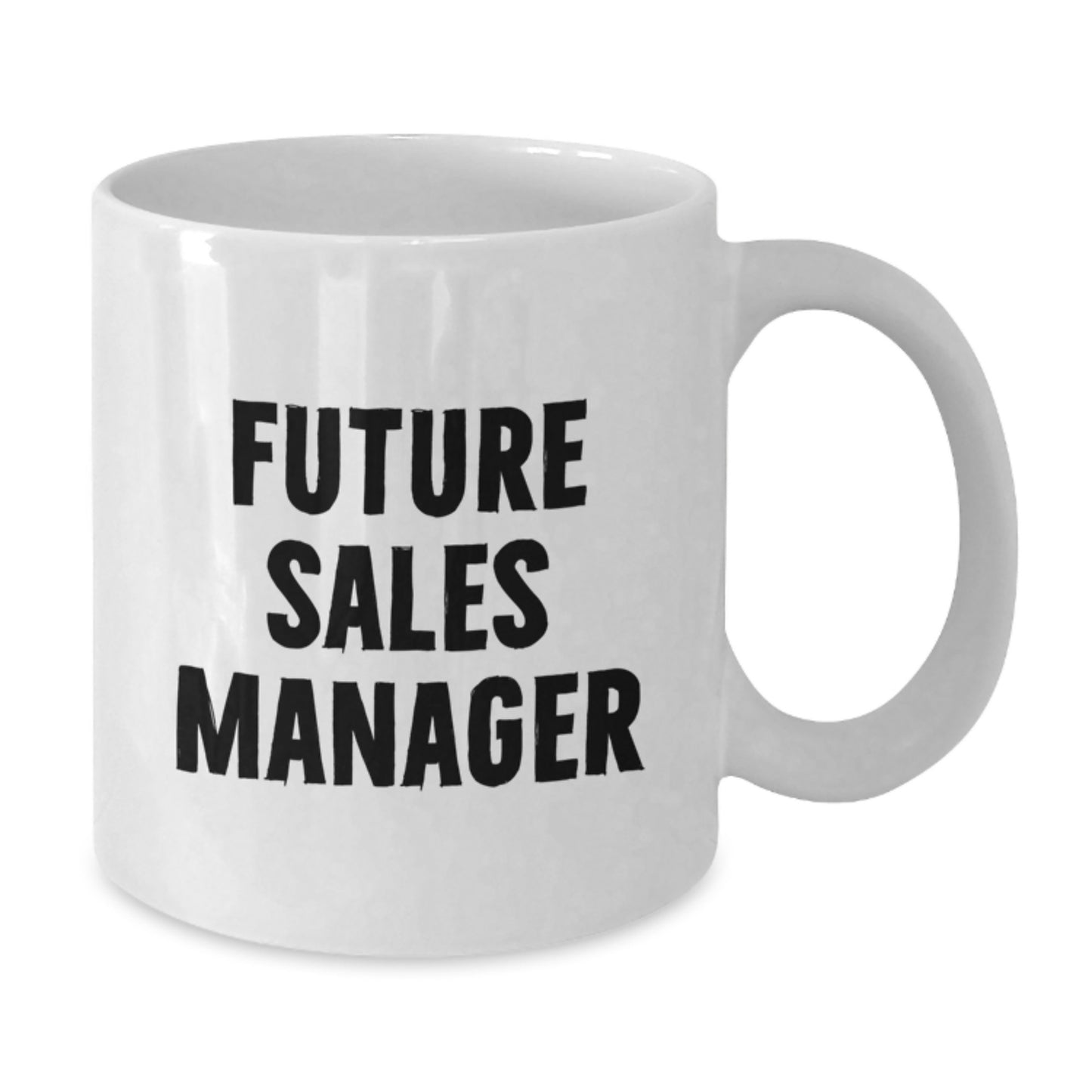 Funny Future Sales Manager Gifts from Family, White Coffee Mug for Sales Manager, Inspirational Quote on Graduation Unique Gifts - Additional