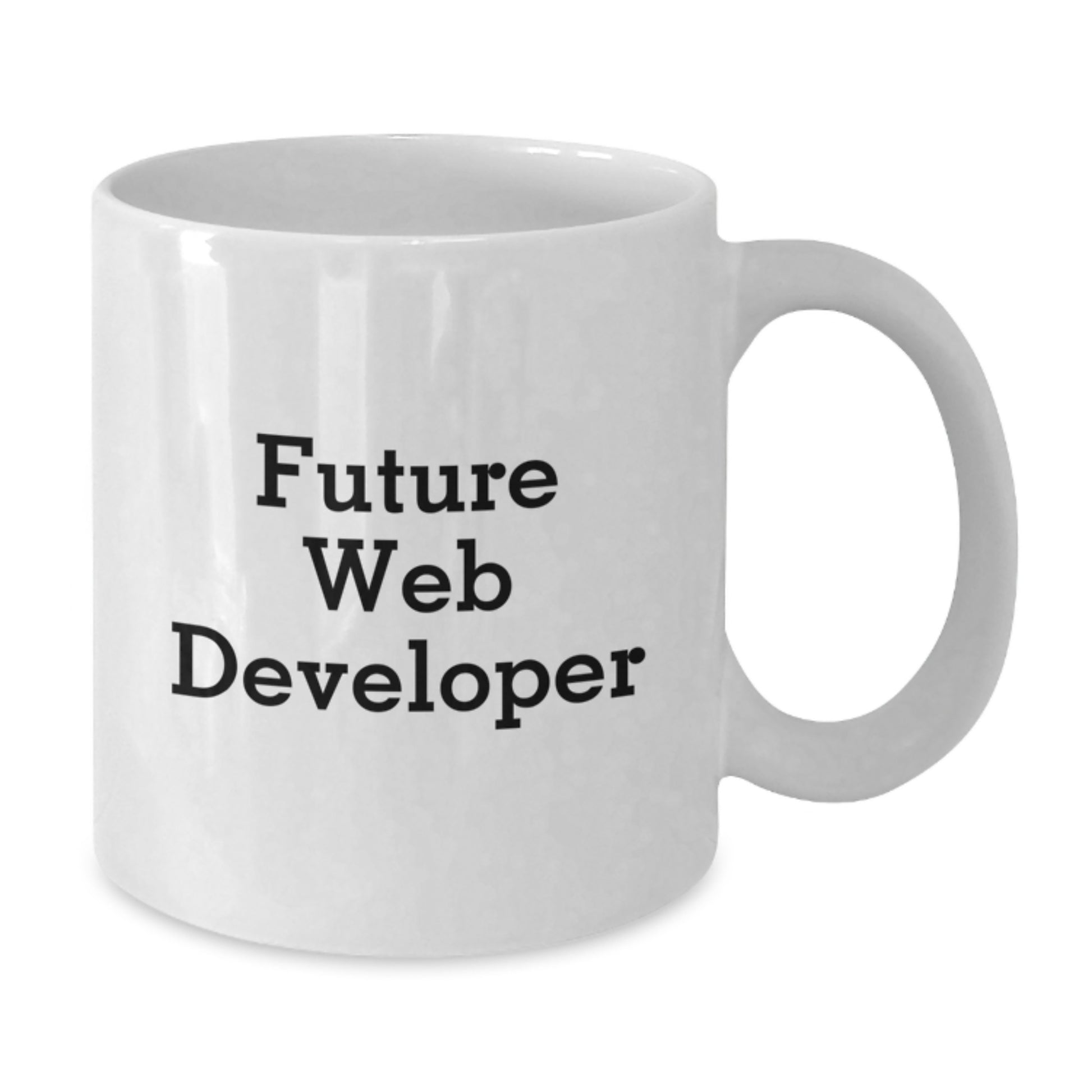 Funny Future Web Developer White Coffee Mug Gifts from Family to Web Developer Graduation Unique Gifts - Additional