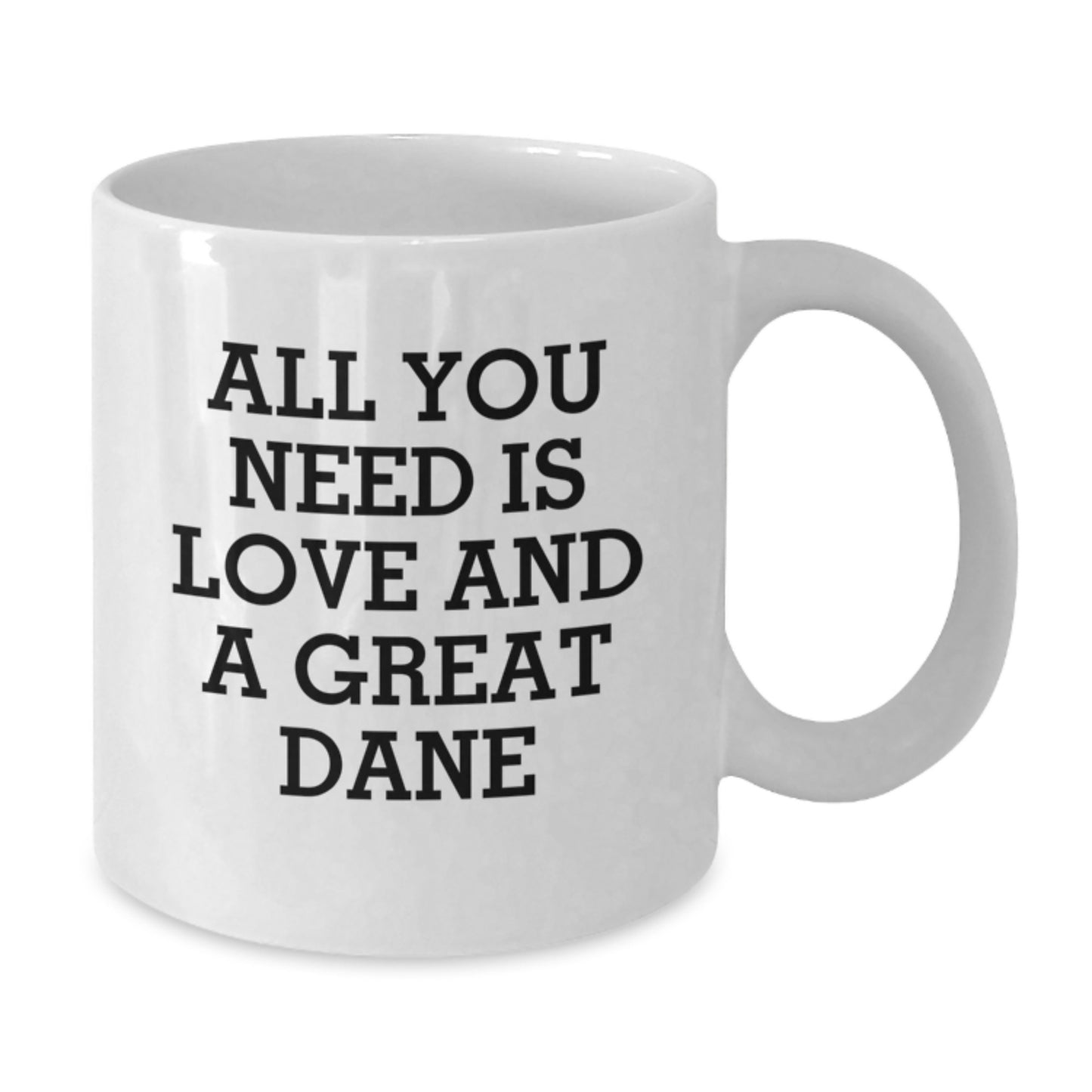 Funny Great Dane Dog Gifts, White Coffee Mugs for Great Dane Lovers, Unique Christmas Unique Gifts from Friends to Family Members - Additional