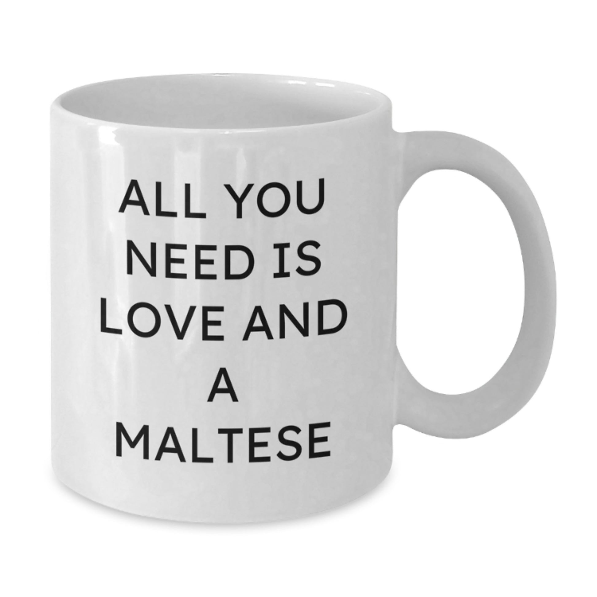 Funny Maltese Dog Gifts for Women from Men, White Coffee Mug with All You Need Is Love And A Maltese Quote, Christmas Unique Gifts for Dog Lovers - Additional