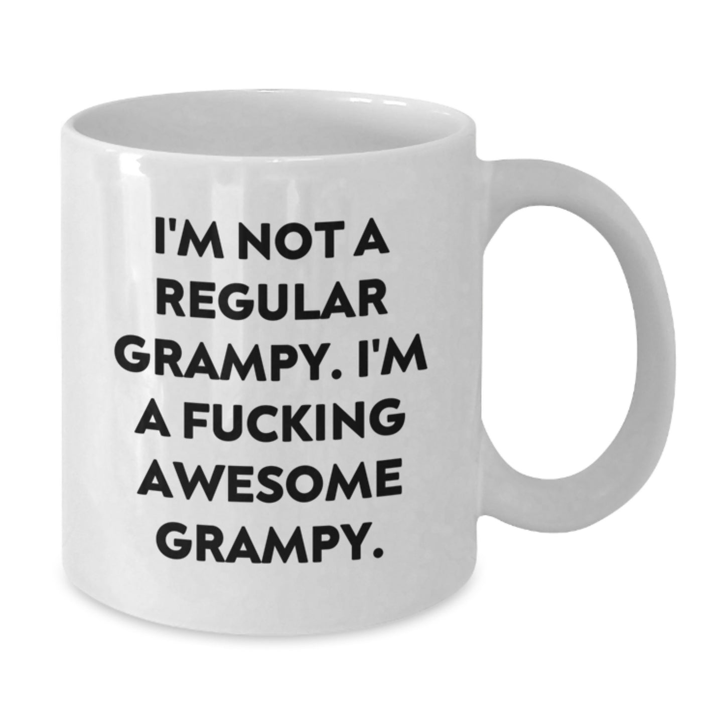 Funny Grampy White Coffee Mug Gifts for Men from Family, Unique Christmas Unique Gifts for Grampy, Awesome Grampy Mugs - Additional