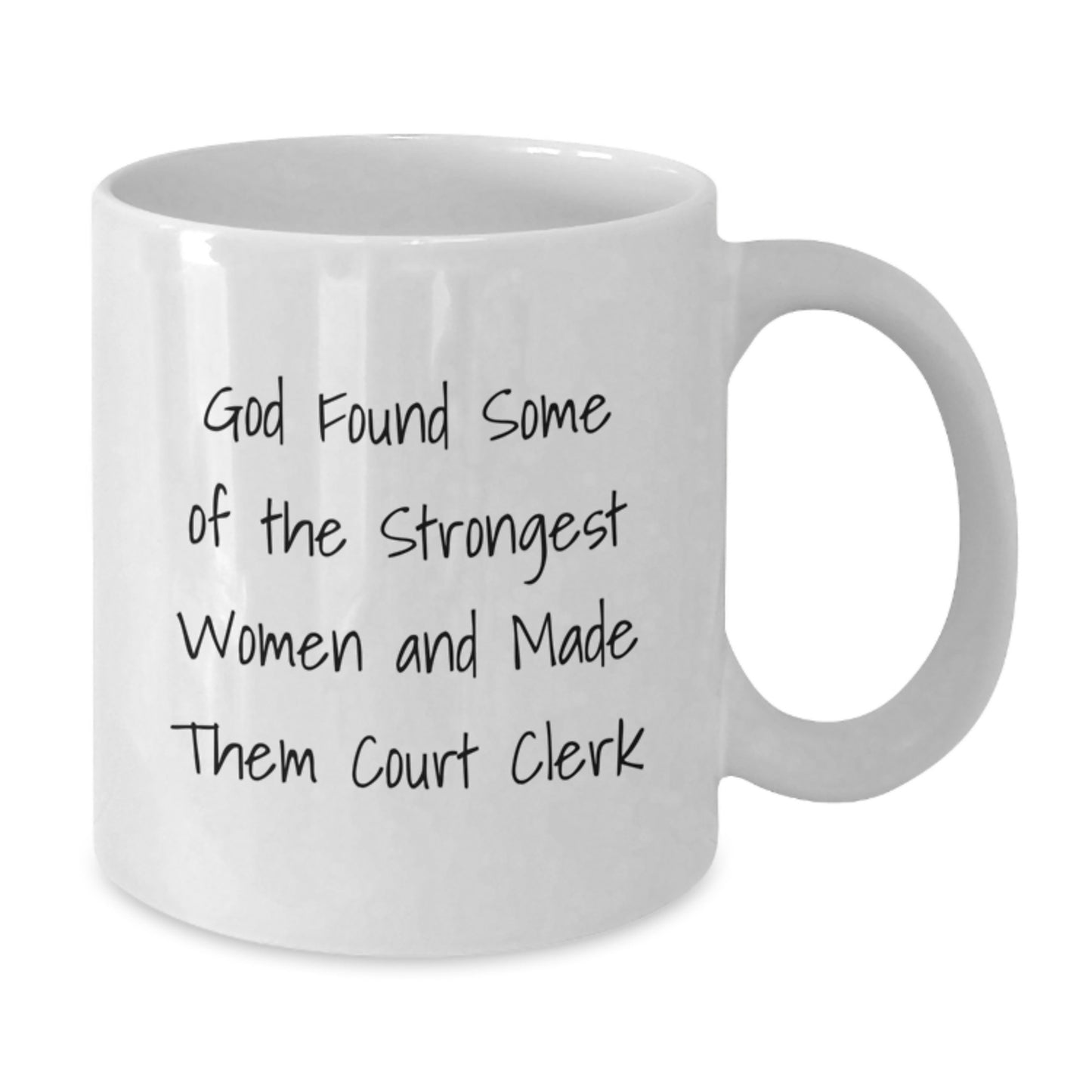 Funny Court Clerk Gifts, White Coffee Mugs with Inspirational Quotes for Court Clerk, Unique Christmas Unique Gifts from Friends to Family Court Clerks - Additional