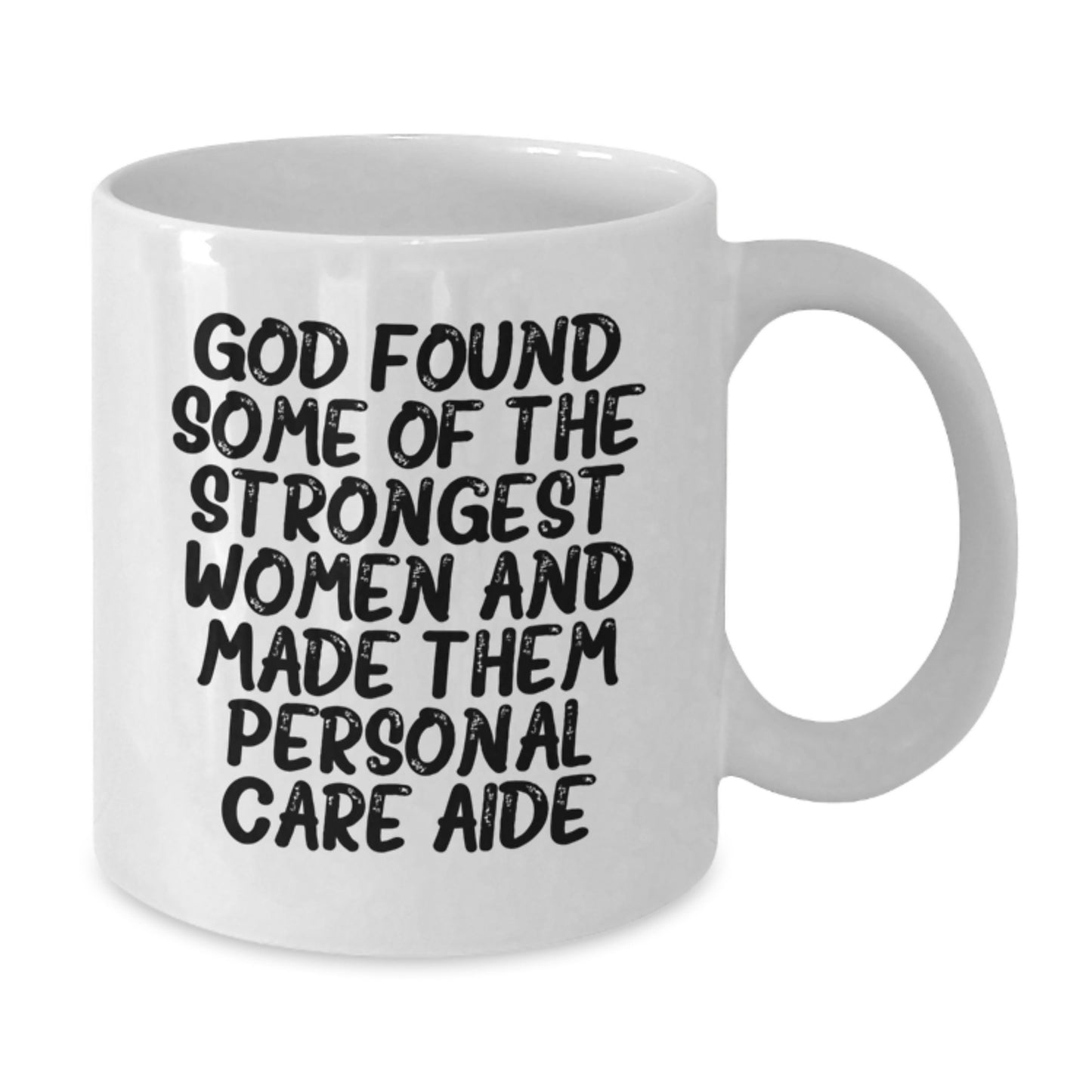 Funny White Coffee Mug Gifts from Men for Personal Care Aide Women - Inspirational Christmas Unique Personal Care Aide Mug - Additional