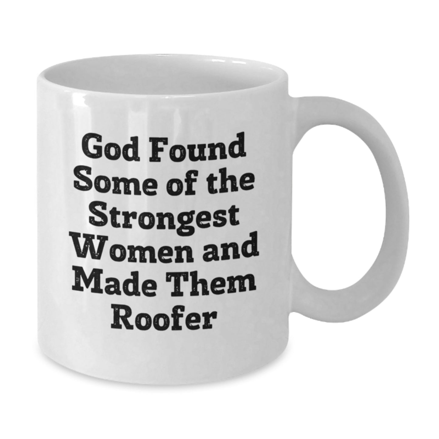 Funny Roofer Gifts from Friends, Inspirational White Coffee Mug for Roofer, Birthday Unique Gifts - Additional
