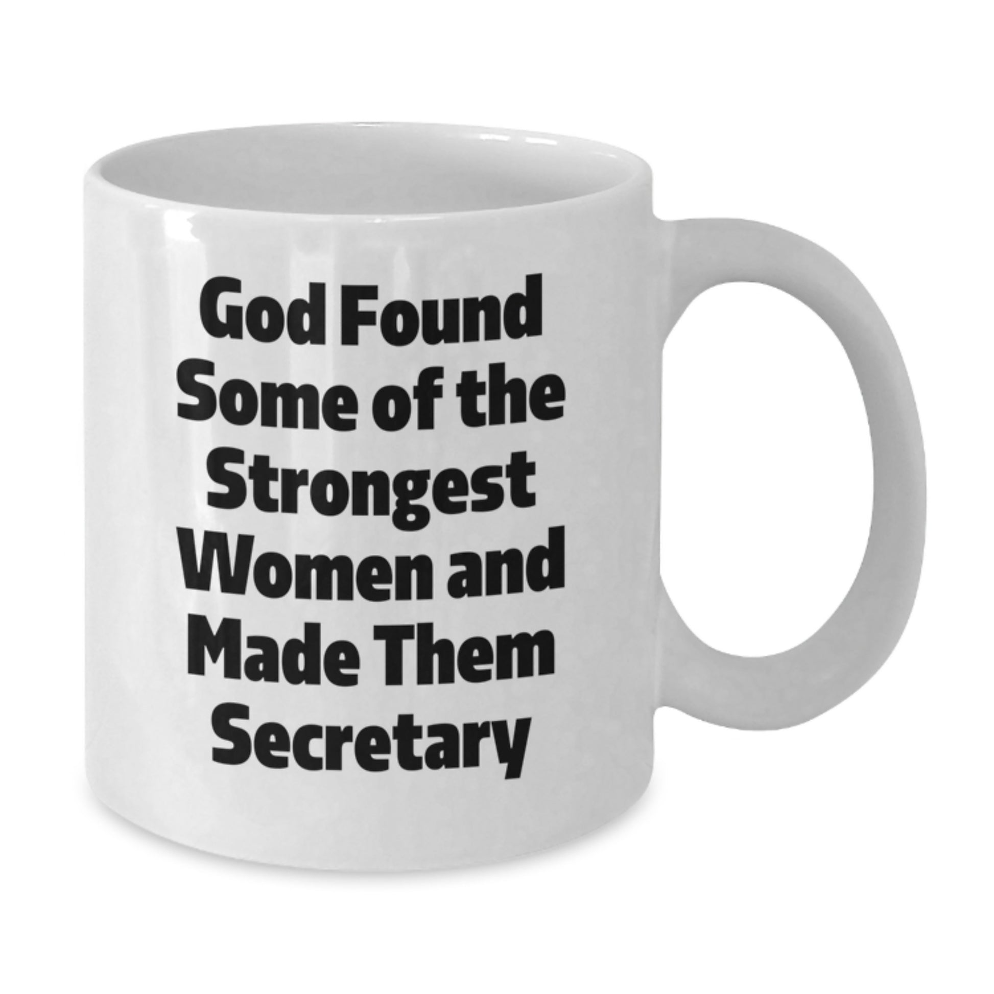 Funny Quote Secretary Gifts from Men Women Friends Coworkers Family, White Coffee Mug for Secretary, Christmas Unique Present - Additional