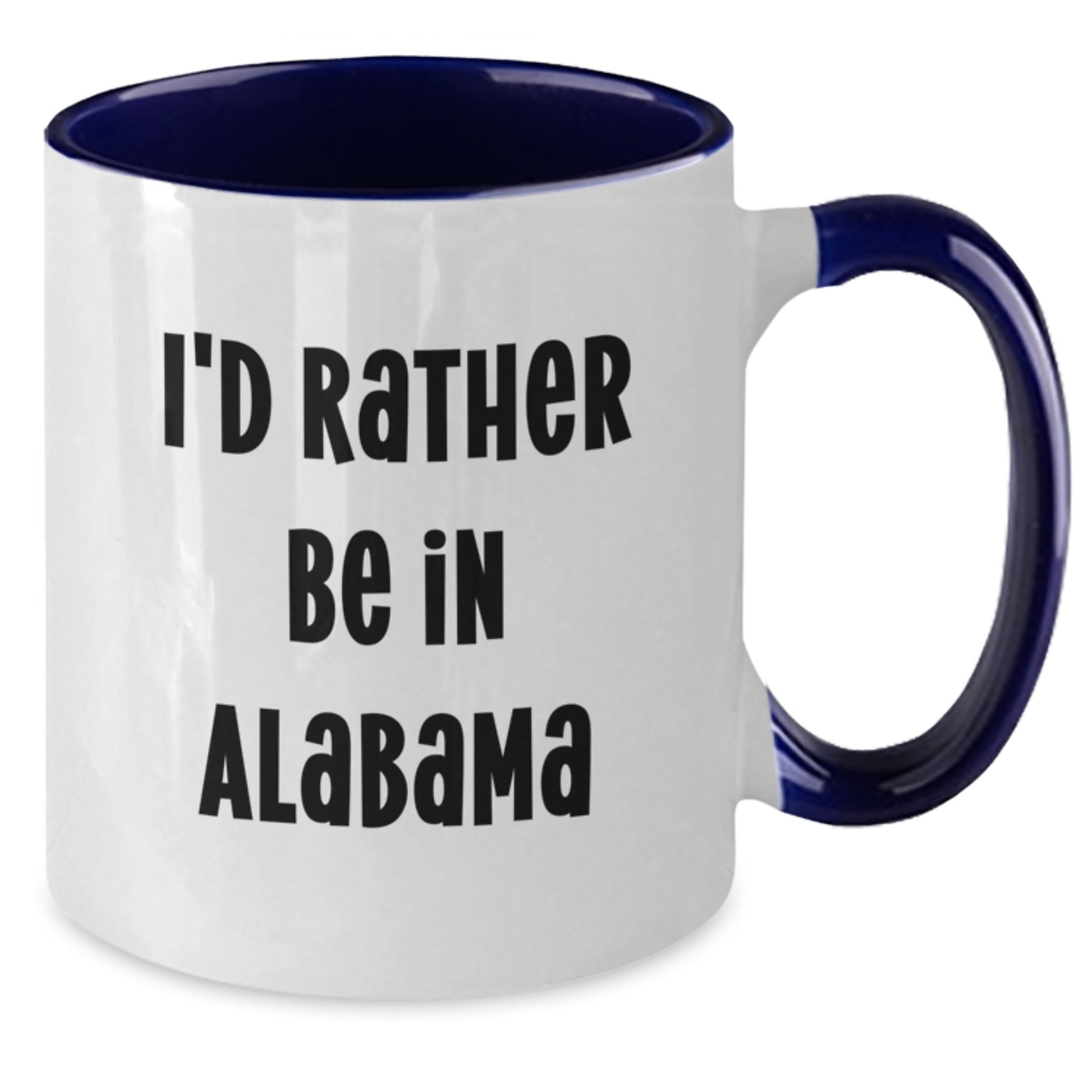 Funny Two Tone Coffee Mugs Gifts from Alabama Friends to Family for Christmas - Additional