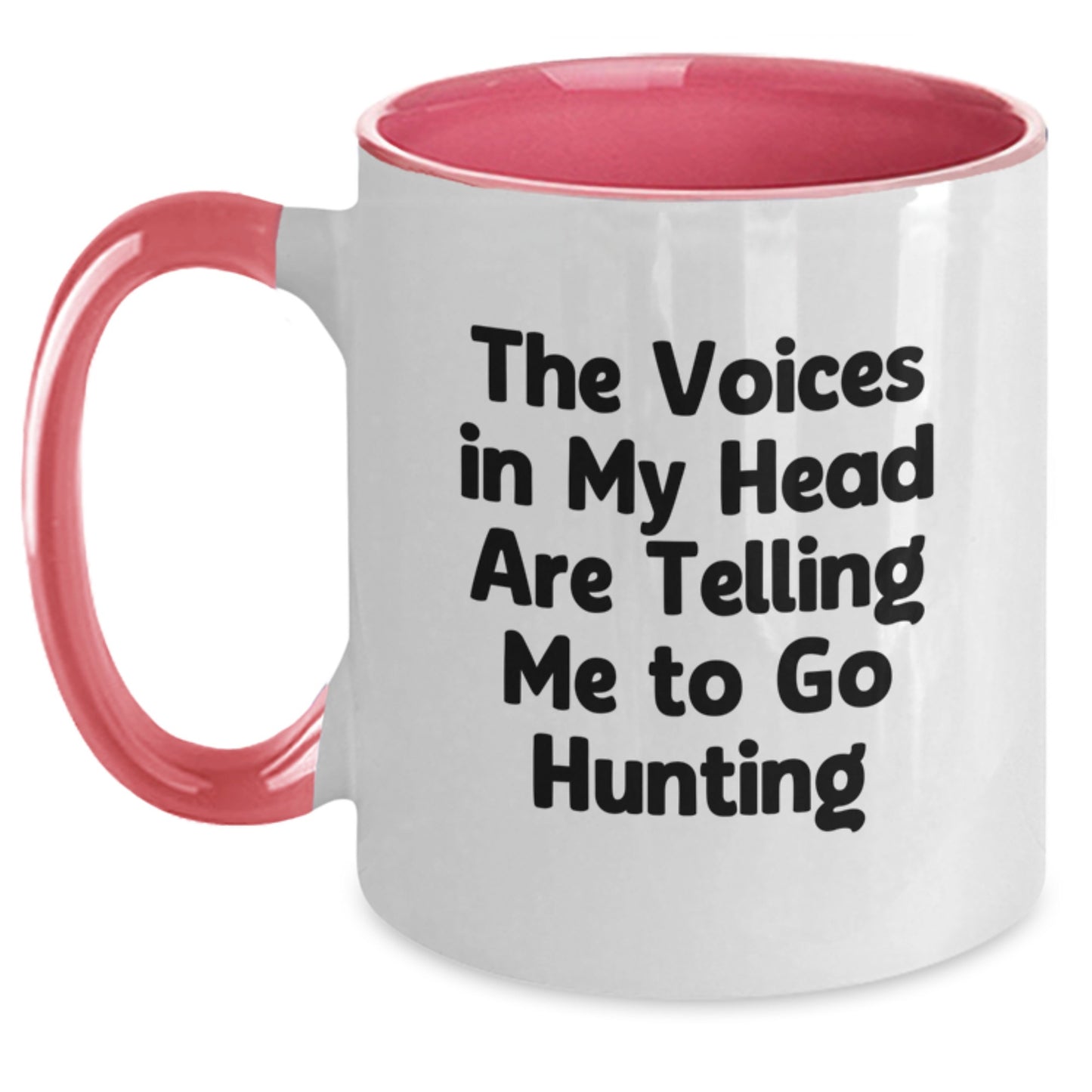 Funny Hunting Quotes Gifts from Men to Friends and Family, Two Tone Coffee Mug for Hunting Lovers, Christmas Unique Presents - Main