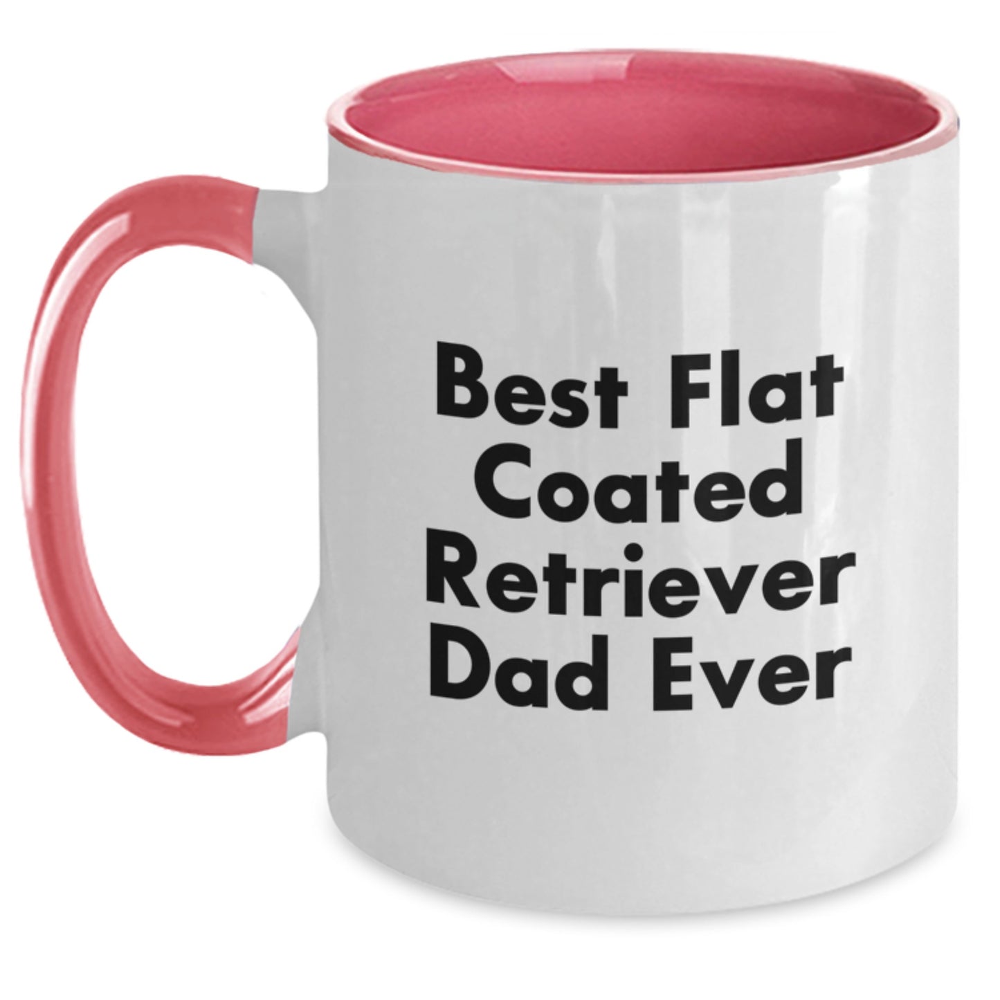 Funny Flat Coated Retriever Dog Dad Gifts - Unique Graduation Mugs from Men to Friends - Main