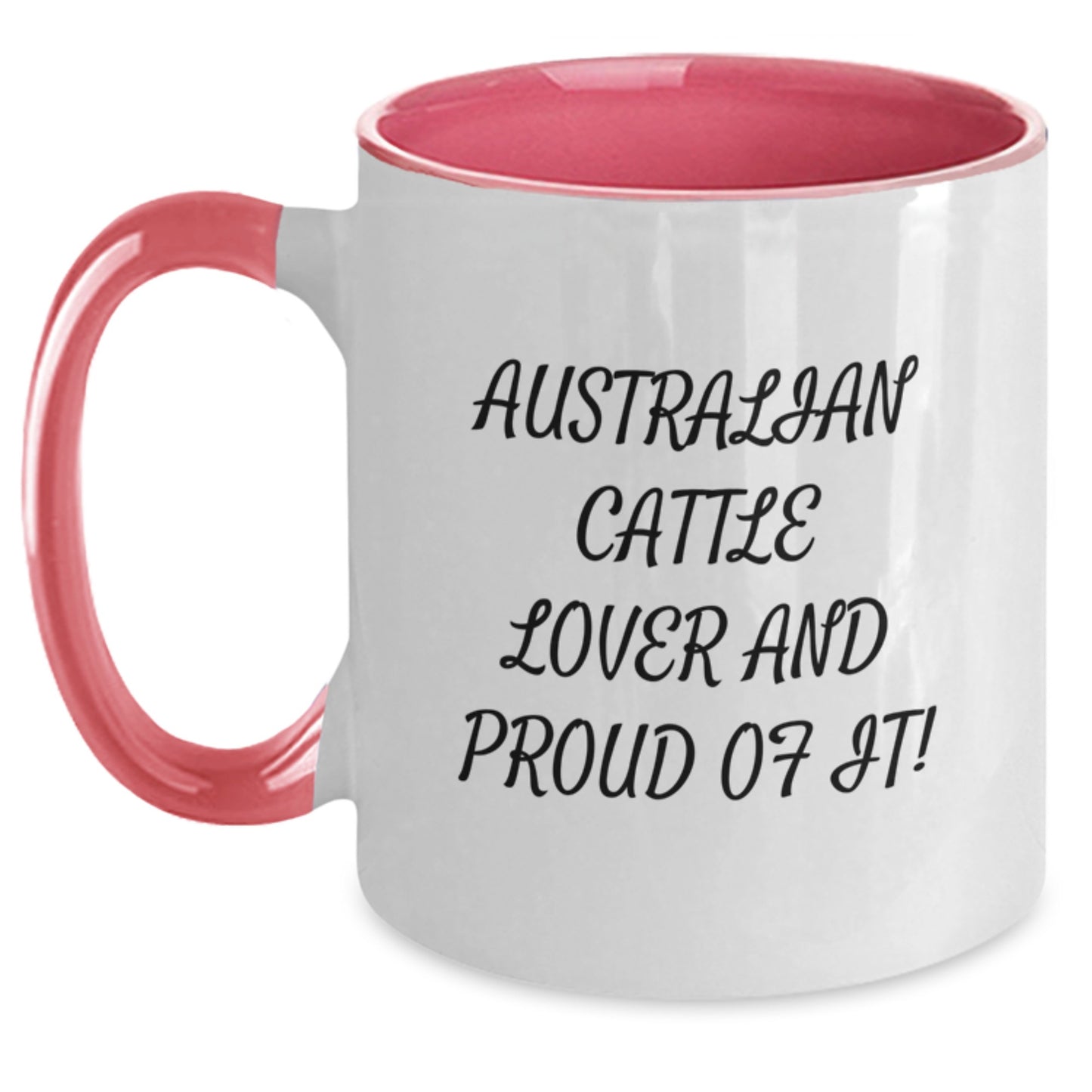 Australian Cattle Dog Lover Gifts, Funny Quote Mugs, Two Tone Coffee Mug for Birthday, Gifts from Friends to Family - Australian Cattle Dog Enthusiast, Unique Birthday Unique Gifts for Men Women - Main