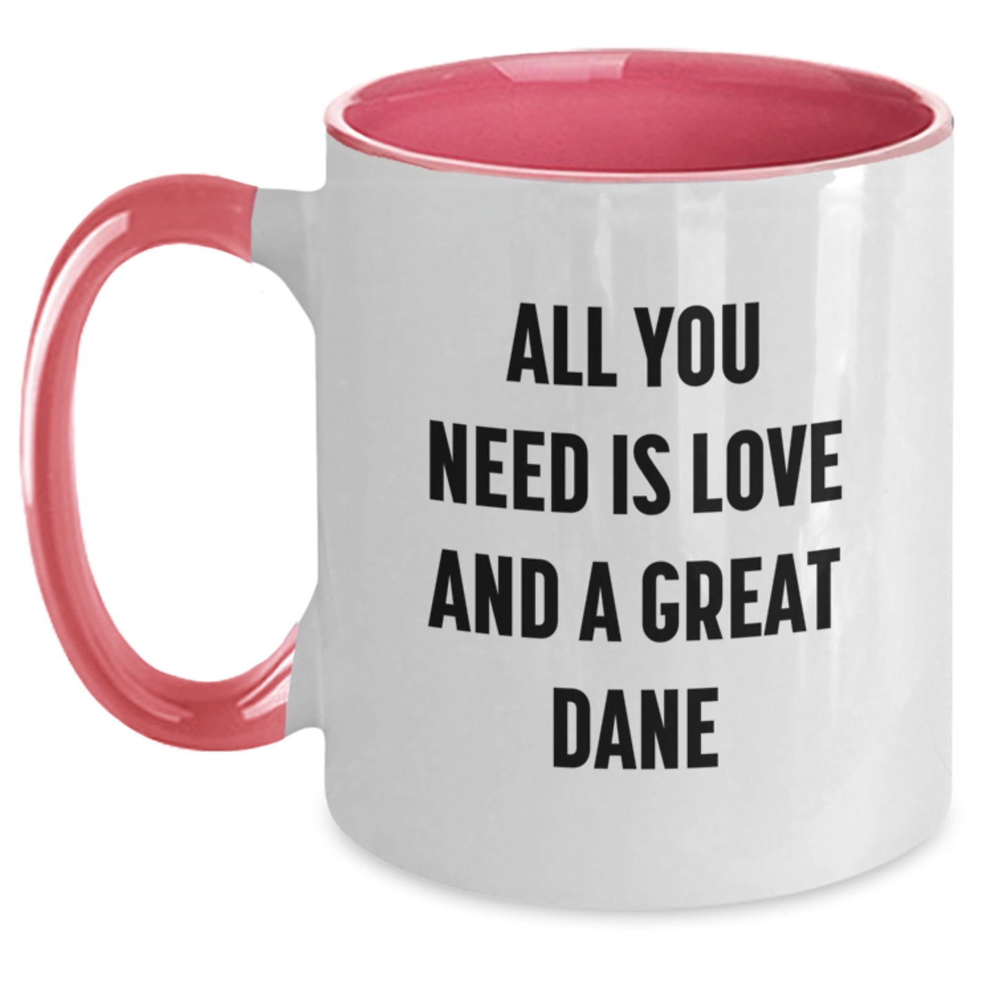 Funny Great Dane Dog Gifts from Friends, Great Dane Dog Love Mugs for Christmas Unique Gifts for Women, Men, Great Danes - Main