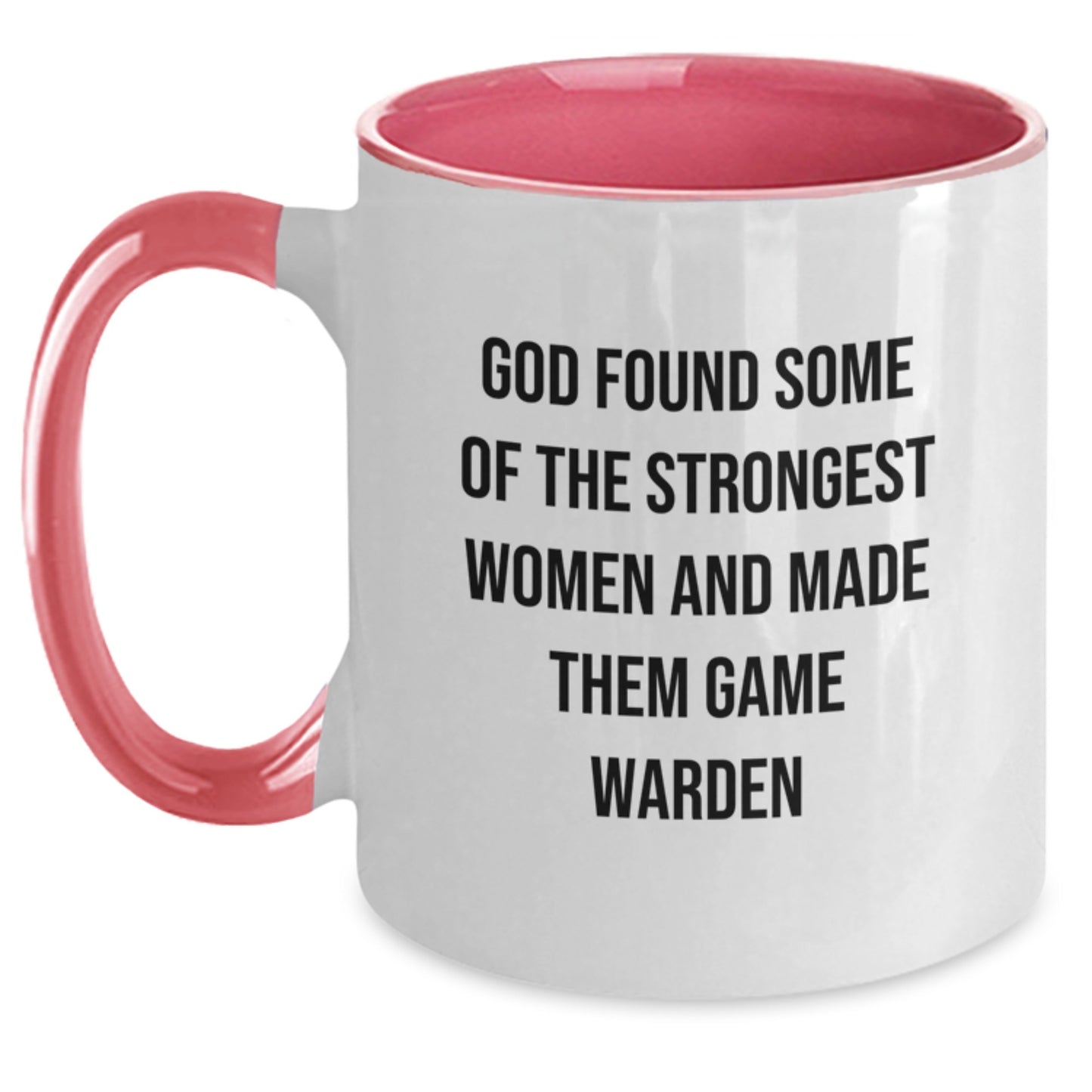 Funny Game Warden Gifts from Friends and Family - Inspirational Two Tone Coffee Mug for Christmas Unique Presents - Main