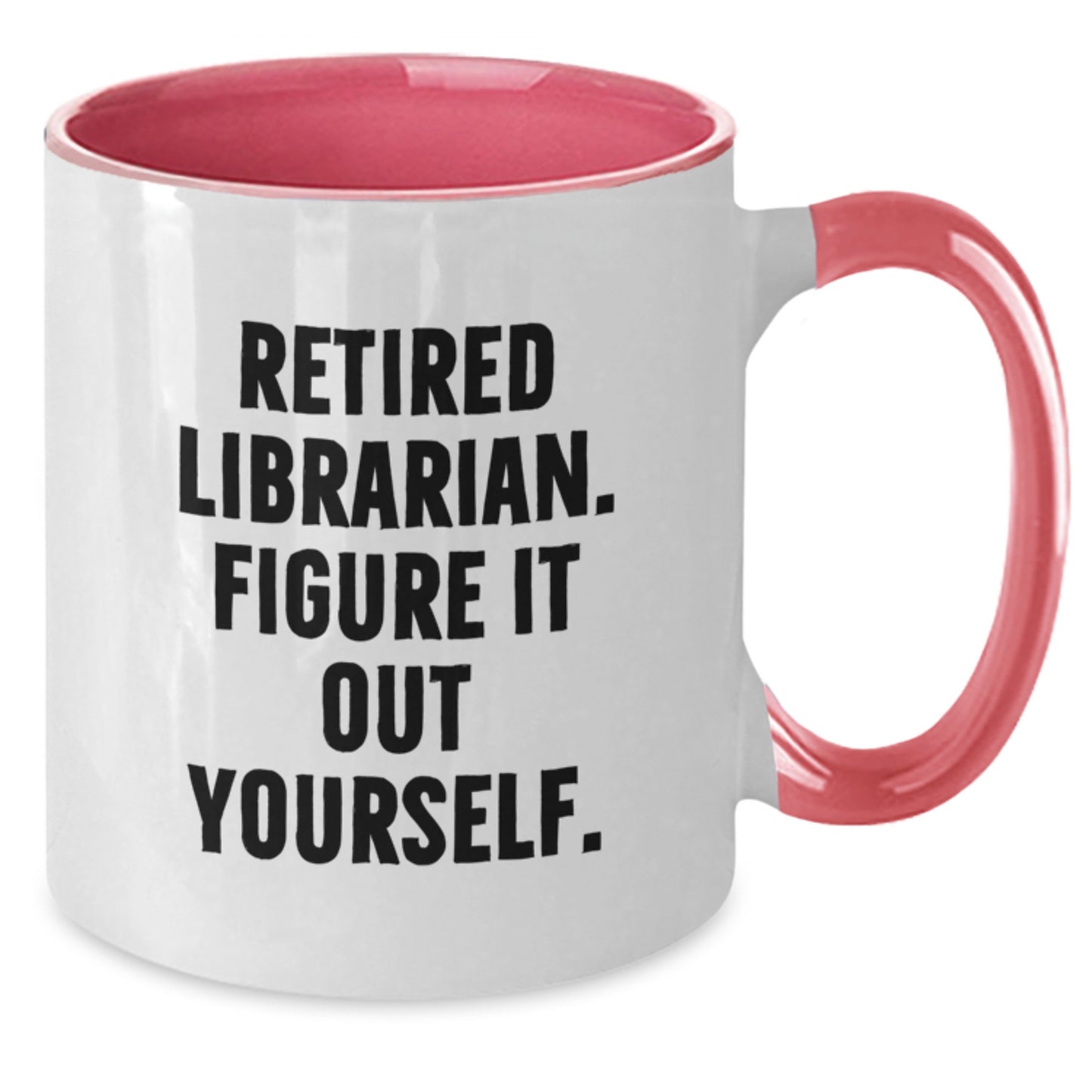 Funny Librarian Quotes Gifts for Librarian Friends from Family Christmas Unique Holiday Mugs Two Tone Coffee Mug - Additional