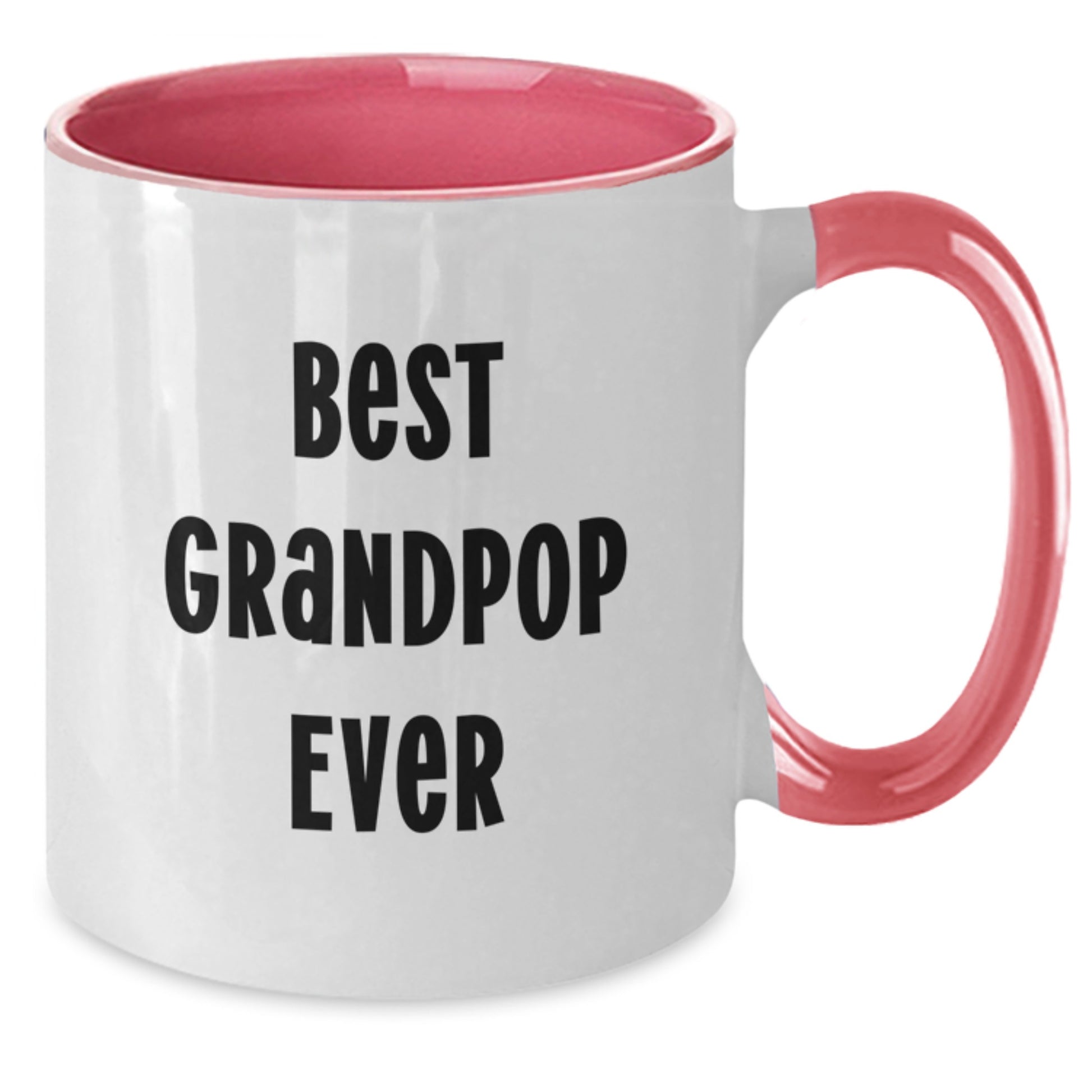 Funny Grandpop Quotes Gifts from Family for Grandpop Unique Christmas Memorable Presents Two Tone Coffee Mugs - Additional