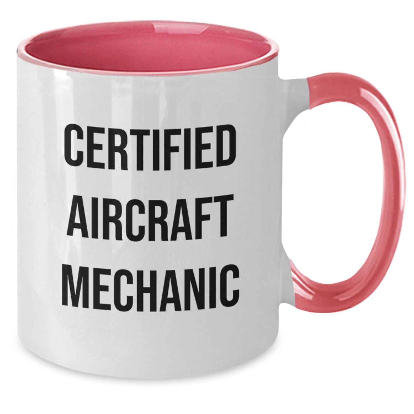 Funny Aircraft Mechanic Gifts from Friends to Aircraft Mechanic, Two Tone Coffee Mugs with Inspirational Quote, Christmas Unique Gifts for Men, Women, Coworkers, Family - Additional
