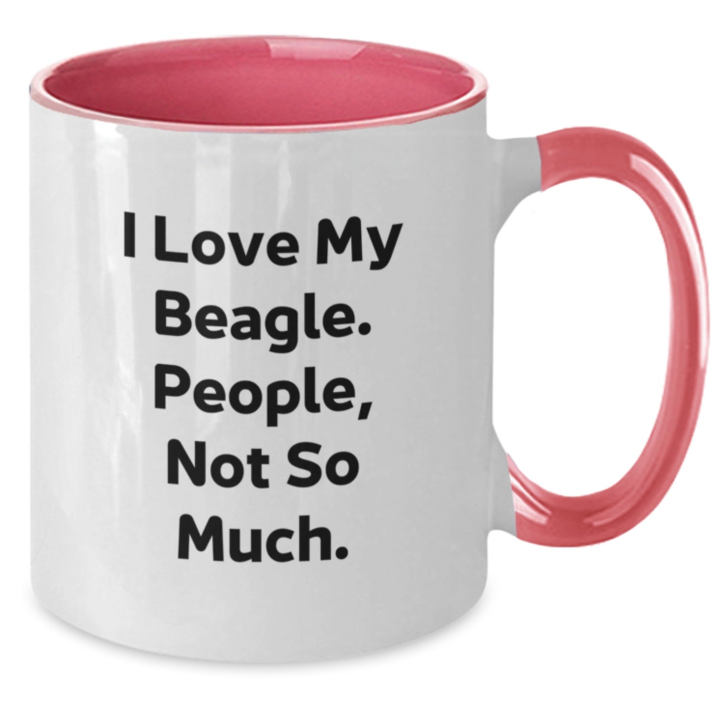 Beagle Dog Gifts, Funny Quote Mugs for Beagle Lovers, Two Tone Coffee Mug Gifts from Friends, Perfect Birthday Unique Gifts for Beagle Dog Owners - Additional