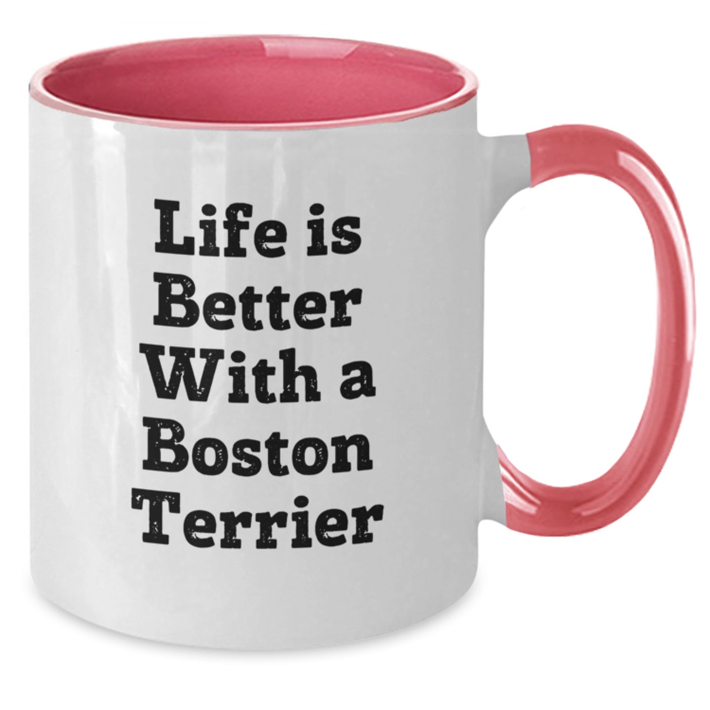 Funny Boston Terrier Dog Gifts from Friends, Boston Terrier Dog Lover Gifts for Men, Women, Family, Unique Graduation Gifts, Life Is Better With A Boston Terrier - Additional