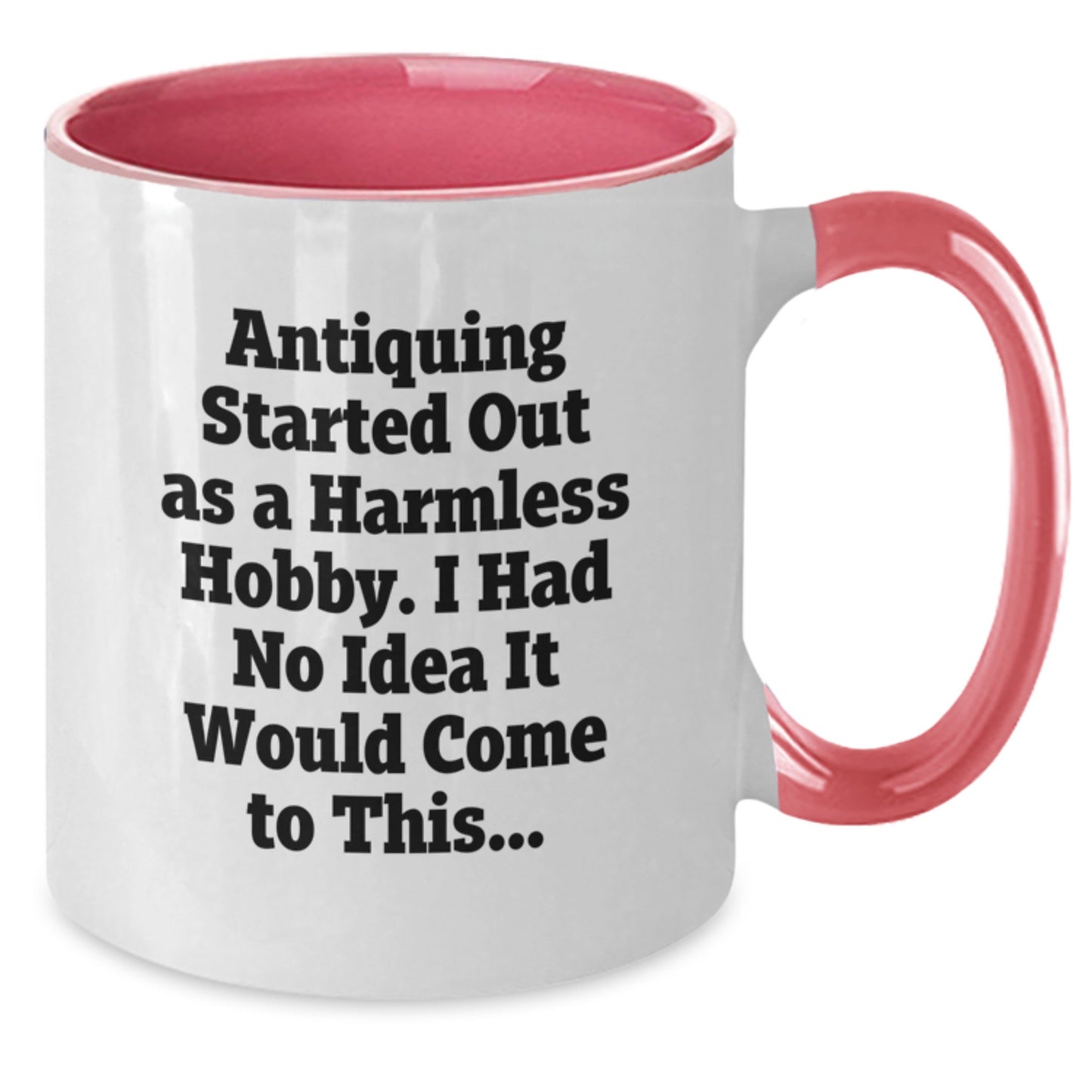 Antiquing Enthusiasts Gifts for Men Funny Two Tone Coffee Mugs Christmas Unique Present from Friends - Additional
