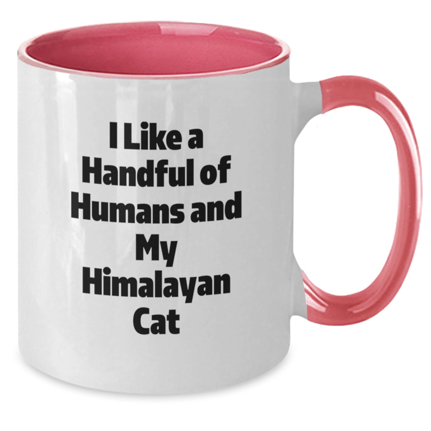 Himalayan Cat Lover Gifts from Friends, Funny Mugs for Him Her, Two Tone Coffee Mug for Christmas - Additional