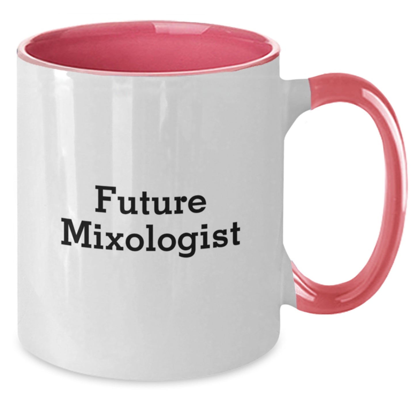 Funny Future Mixologist Gifts from Friends, Gifts for Mixologists, Two Tone Coffee Mug, Graduation Unique - Additional