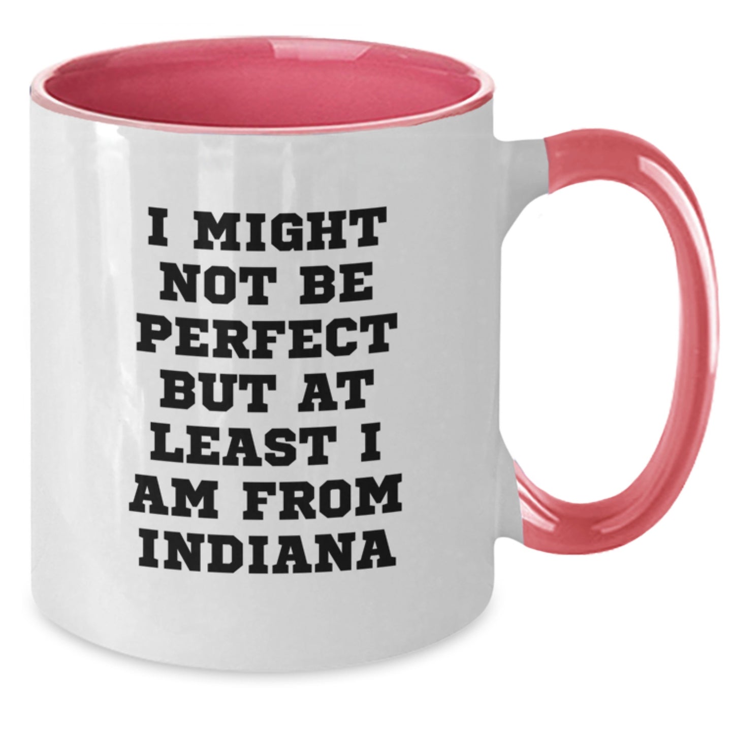 Funny Indiana Two Tone Coffee Mugs Gifts from Friends and Family - Christmas Unique Gifts for Indiana Lovers - Additional