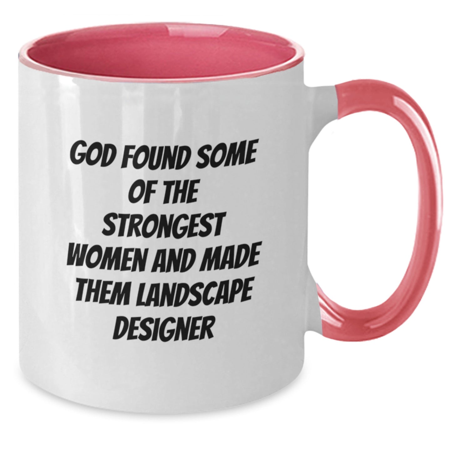 Funny Landscape Designer Gifts from Friends - Two Tone Coffee Mug for Landscape Designer Women - Gifts for Landscape Designers at Christmas - Additional