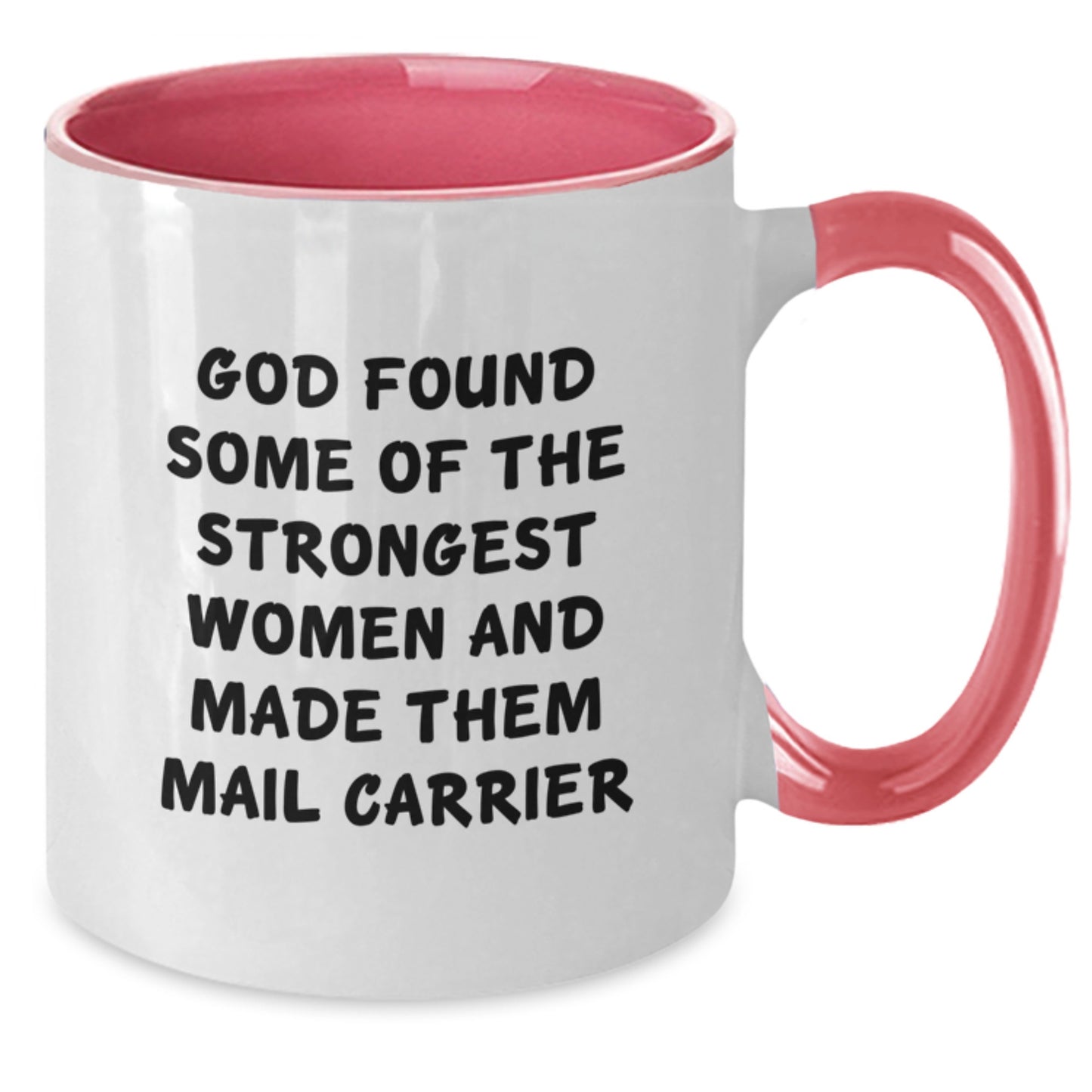 Funny Mail Carrier Gifts, Inspirational Mugs for Graduation, Gifts from Friends, Two Tone Coffee Mug with Quote - Additional