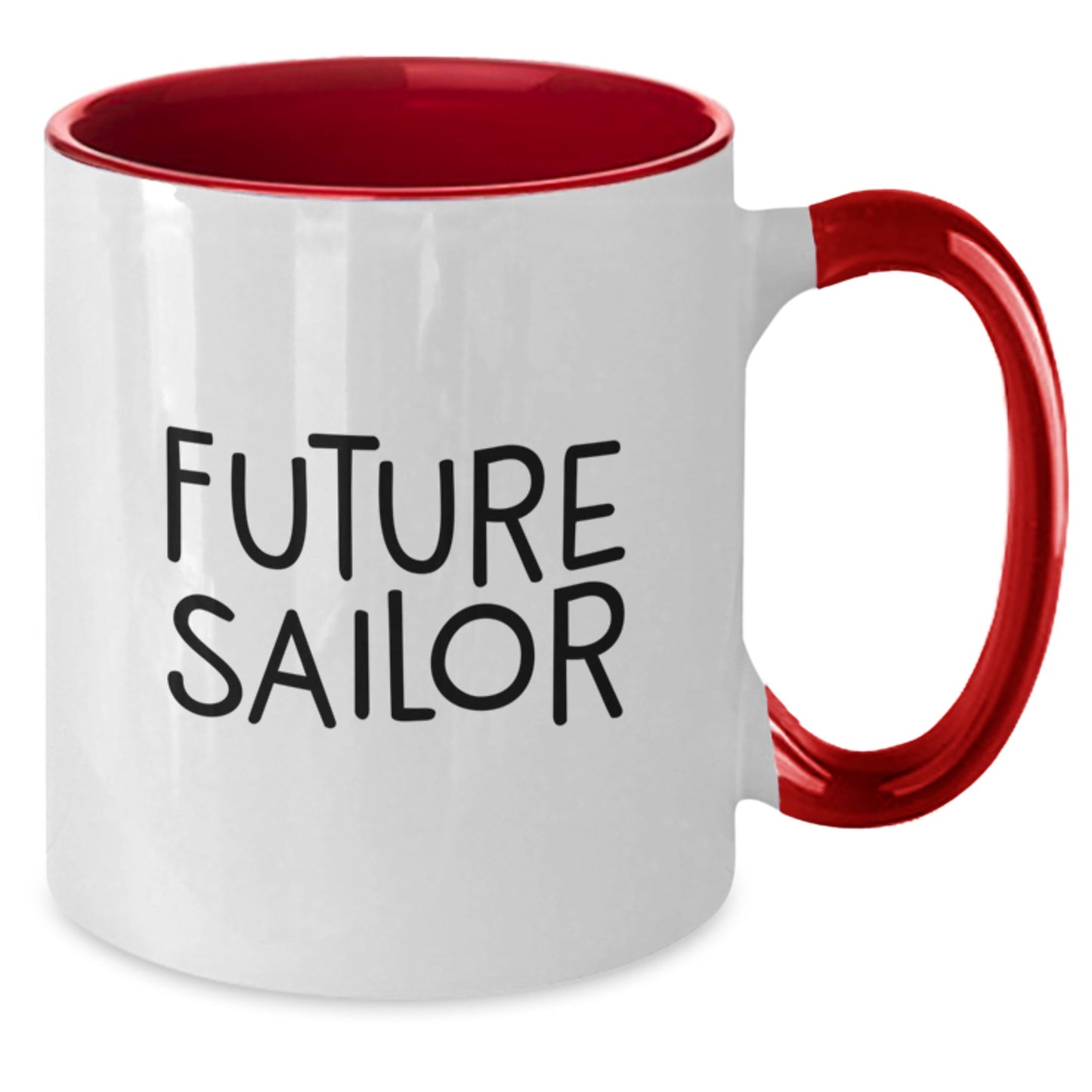 Funny Future Sailor Gifts from Family to Friends Two Tone Coffee Mugs Christmas Unique - Additional