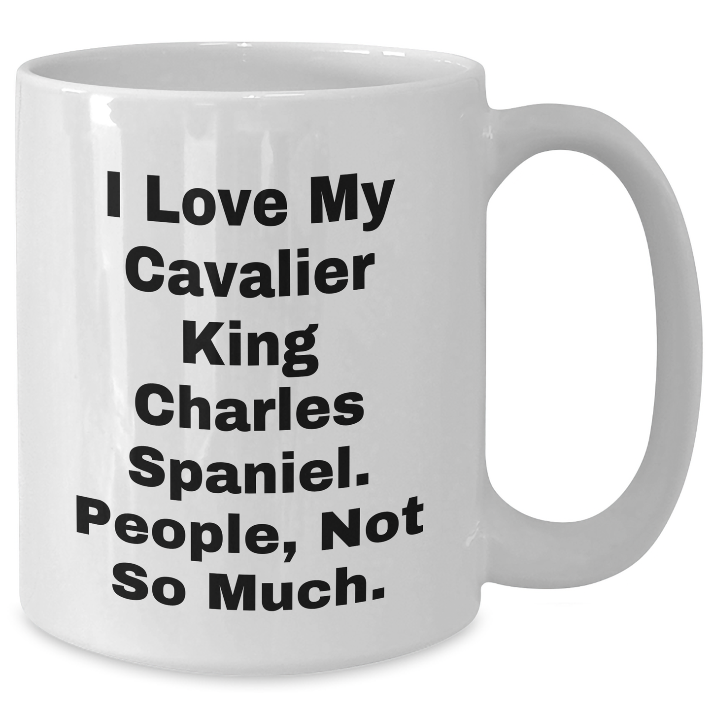 Cavalier King Charles Spaniel Dog Gifts, Funny Quote White Coffee Mug, Gifts from Friends to Family for Graduation - Additional