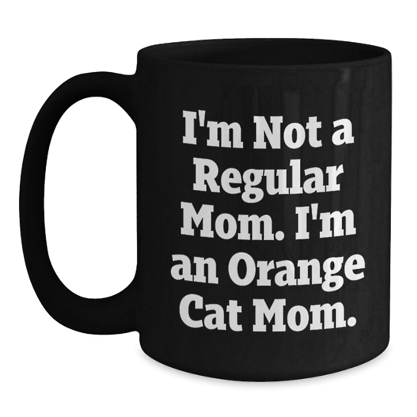 Funny Orange Cat Mom Gifts from Men to Orange Cat Lover's Birthday Unique Present - Main