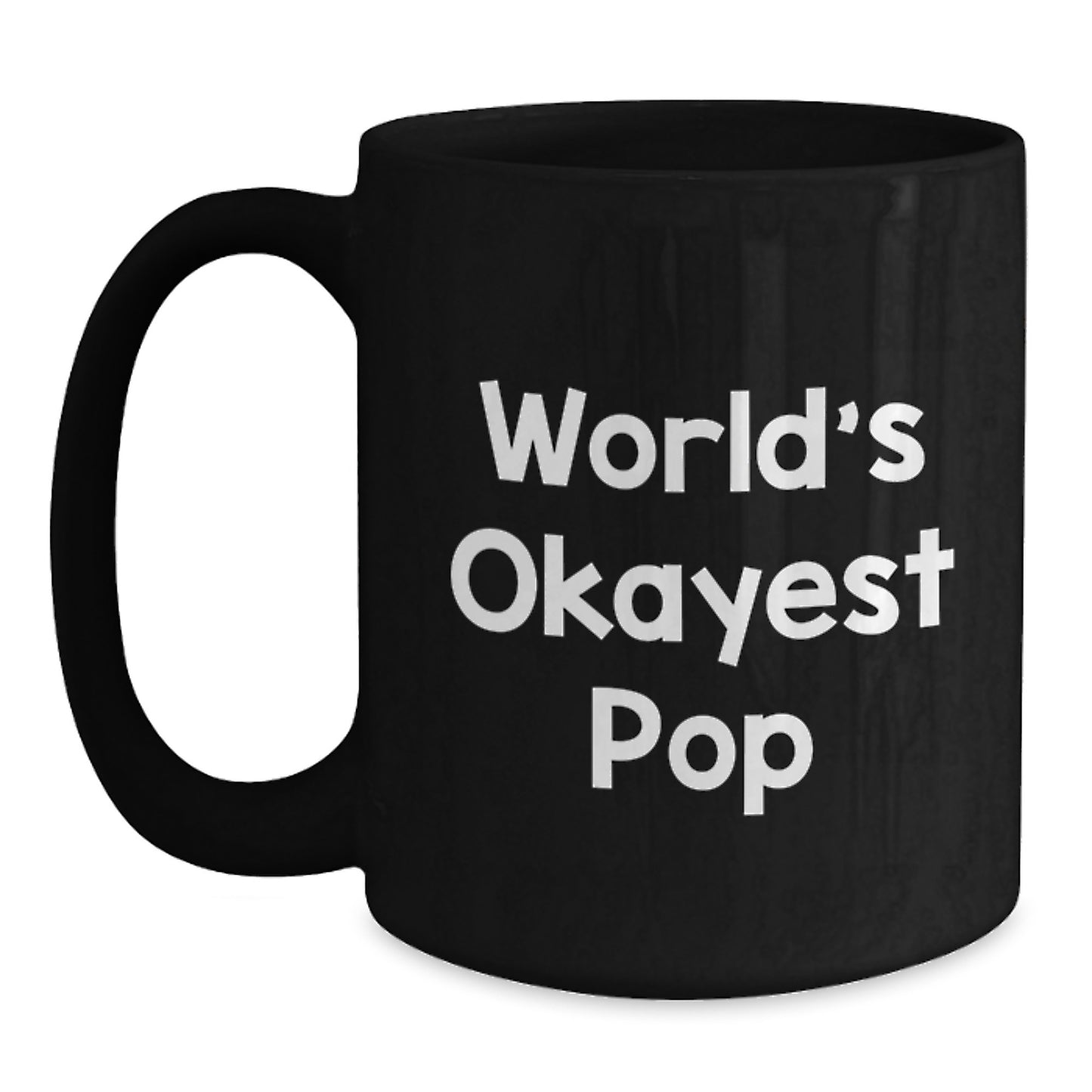 Funny Pop Black Coffee Mugs Gifts from Family for Christmas - Main