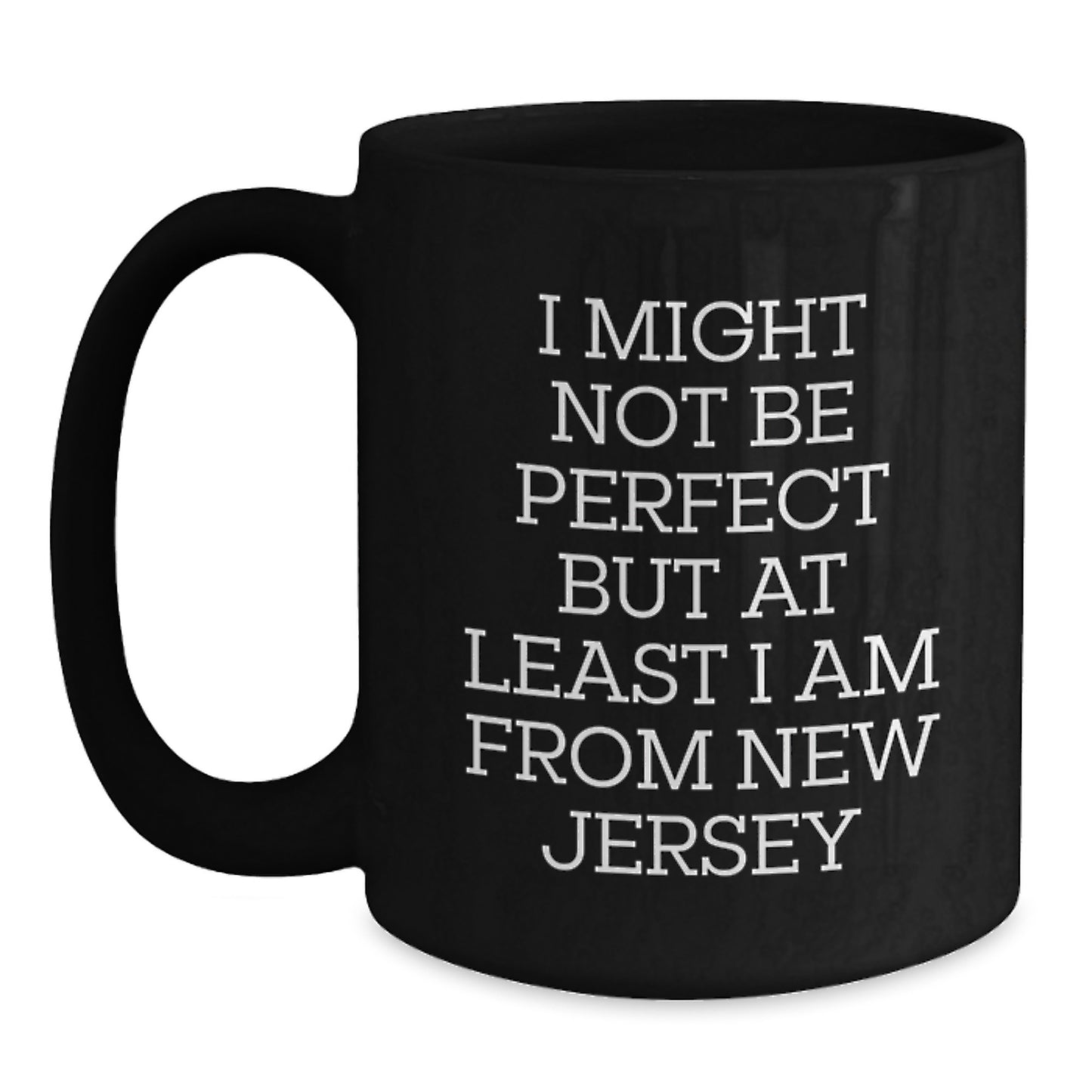 Funny New Jersey Black Coffee Mugs for Christmas Unique Gifts from Family or Friends - Main