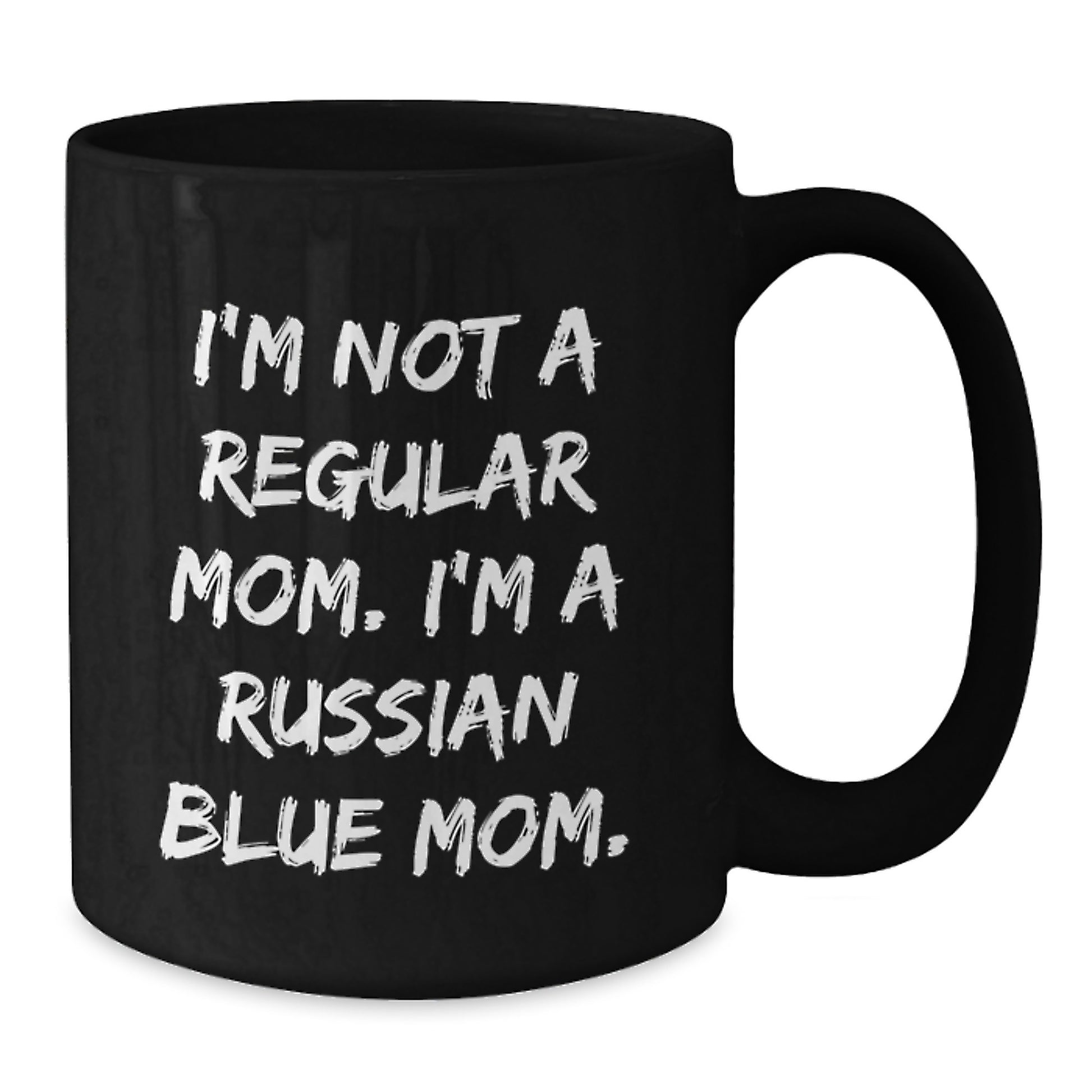 Russian Blue Cat Funny Mom Gifts from Mom to Russian Blue Cat Lover for Christmas Unique Mugs - Additional