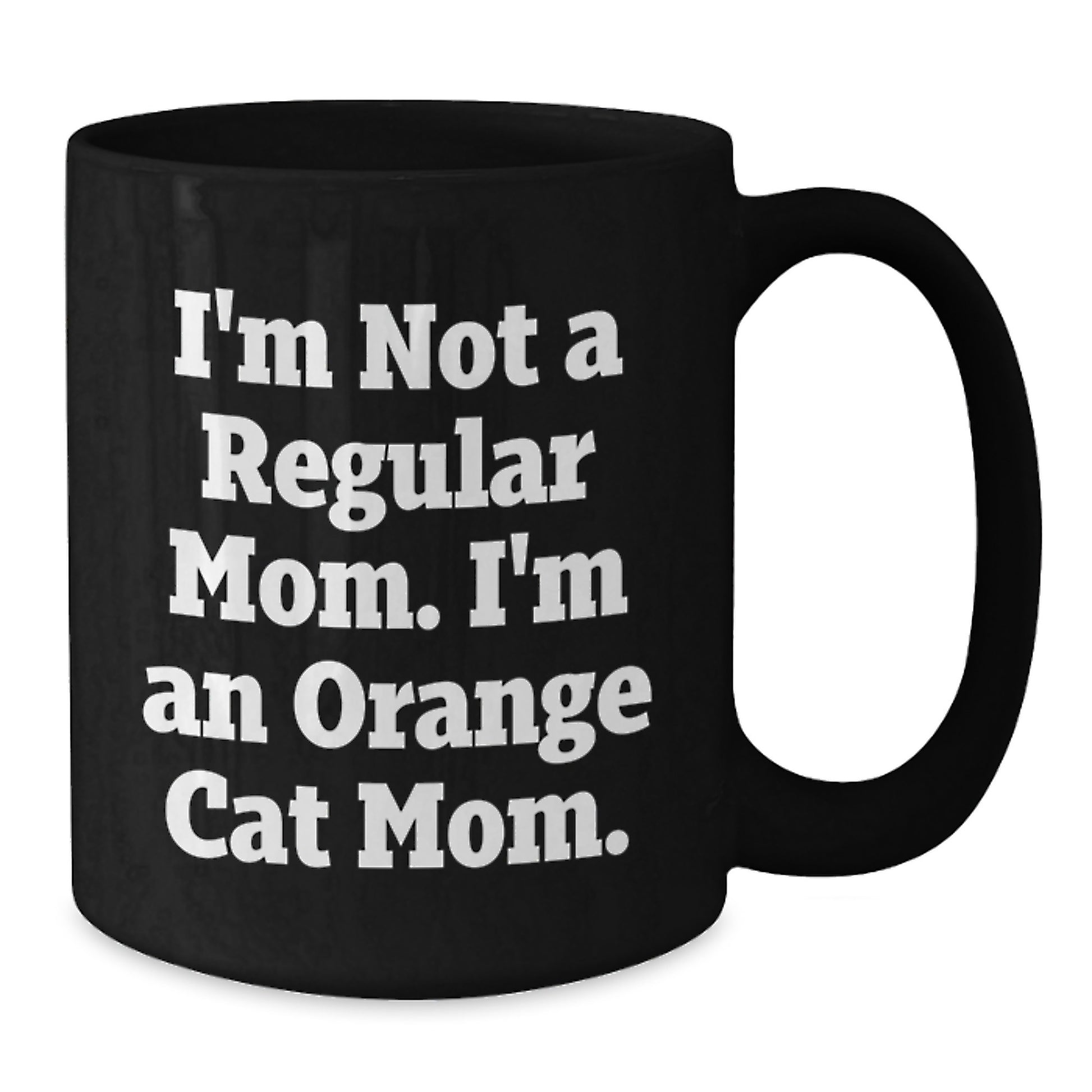 Funny Orange Cat Mom Gifts from Men to Orange Cat Lover's Birthday Unique Present - Additional