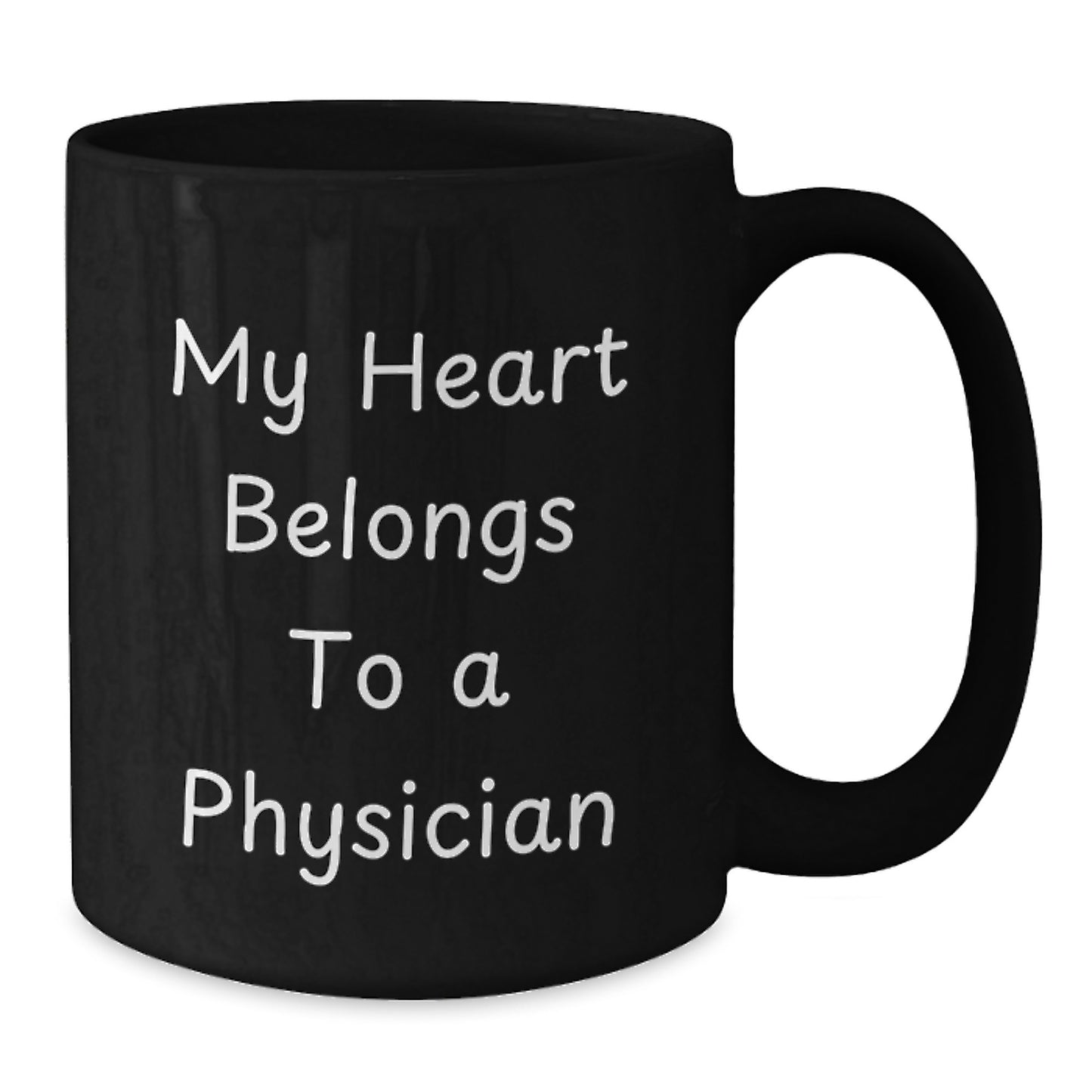 Funny Gift for Physicians, Unique Physician Christmas Unique Gifts from Friends, Physician Black Coffee Mug - Additional