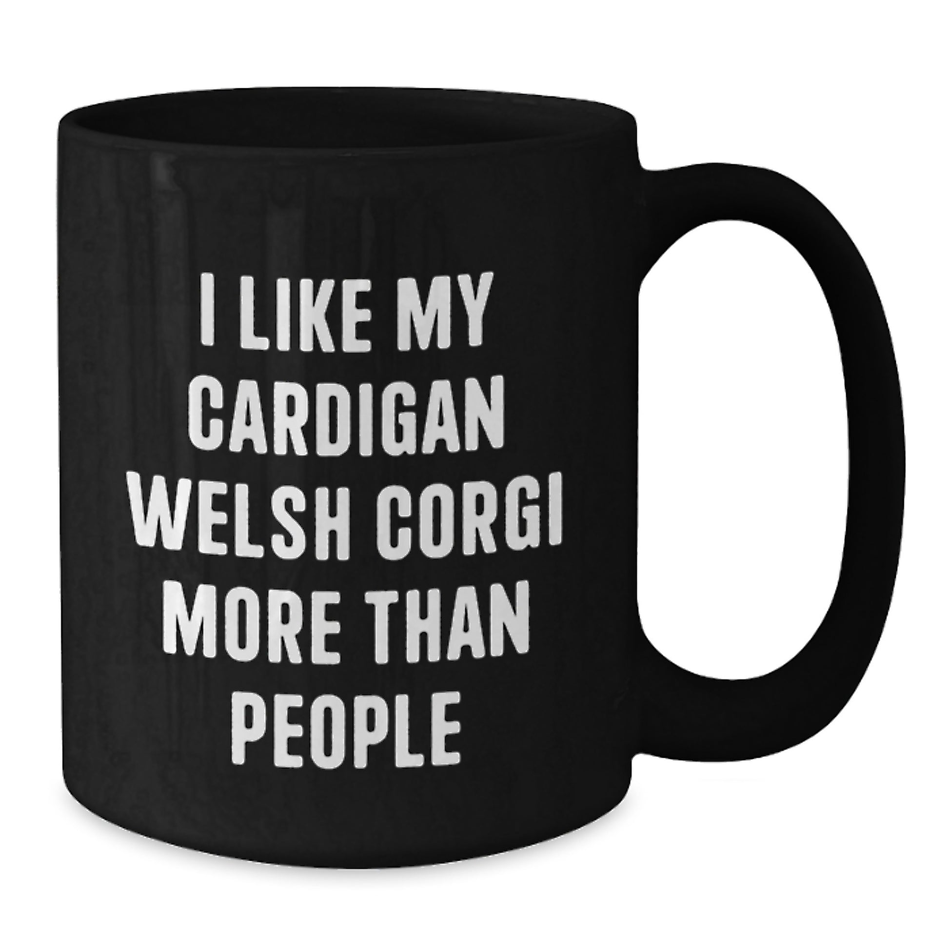 Funny Cardigan Welsh Corgi Dog Gifts from Friends - I Like My Cardigan Welsh Corgi More Than People Inspired Birthday Unique Gift for Men Women Family - Additional