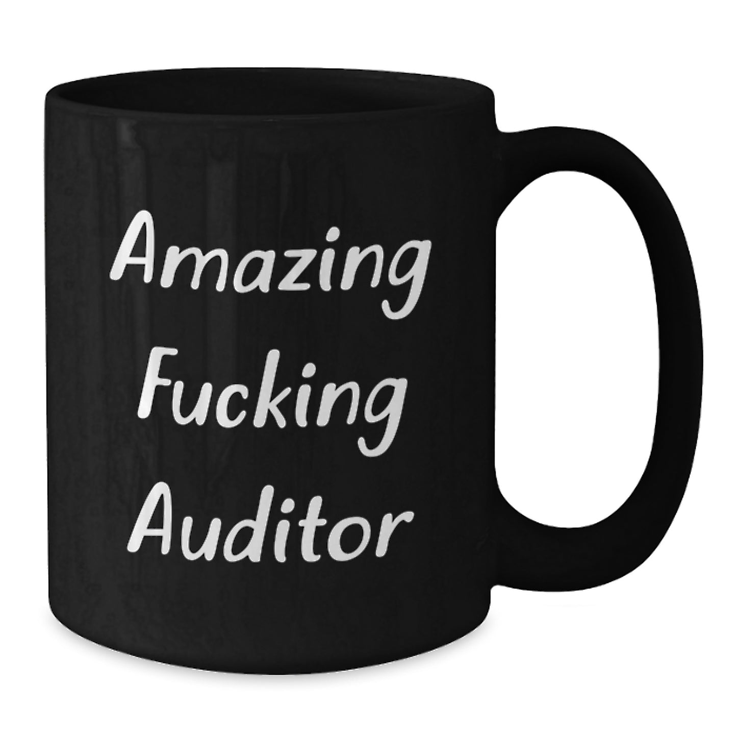 Funny Auditor Gifts from Men to Friends and Family, Black Coffee Mug for Auditor Enthusiasts, Unique Christmas Unique Gifts for Auditor - Additional