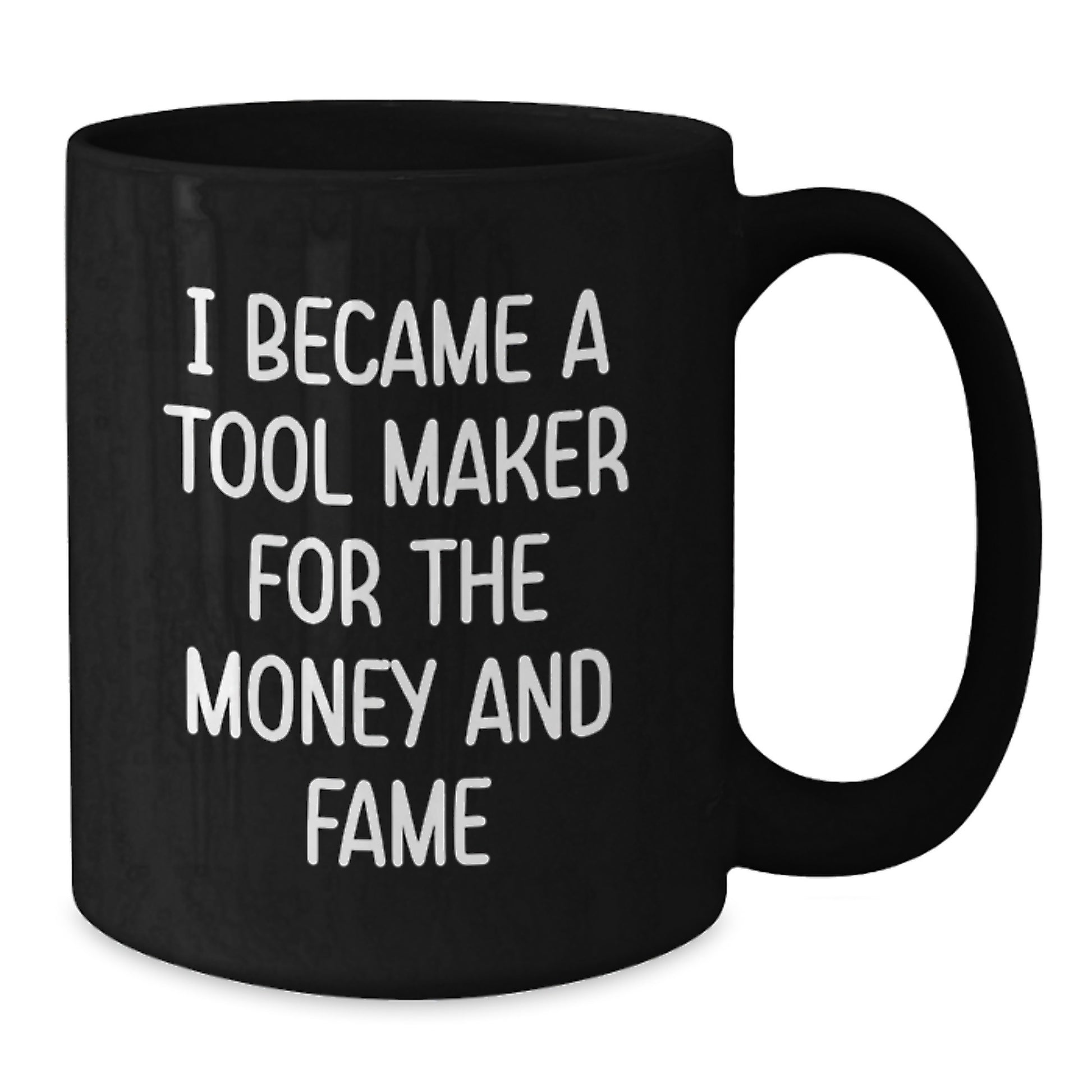 Funny Tool Maker Gifts for Men from Friends - Unique Black Coffee Mugs for Christmas Unique Gifts - Additional