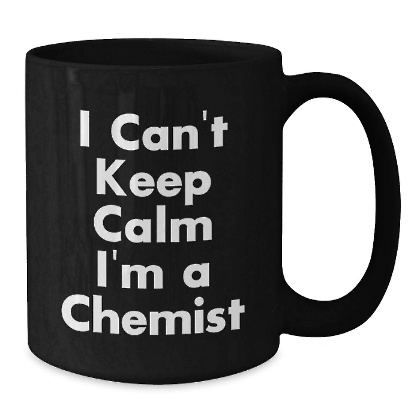 Funny Chemist Gifts from Men to Chemist Friends and Colleagues with I'm a Chemist Black Coffee Mug for Christmas Unique Presents - Additional