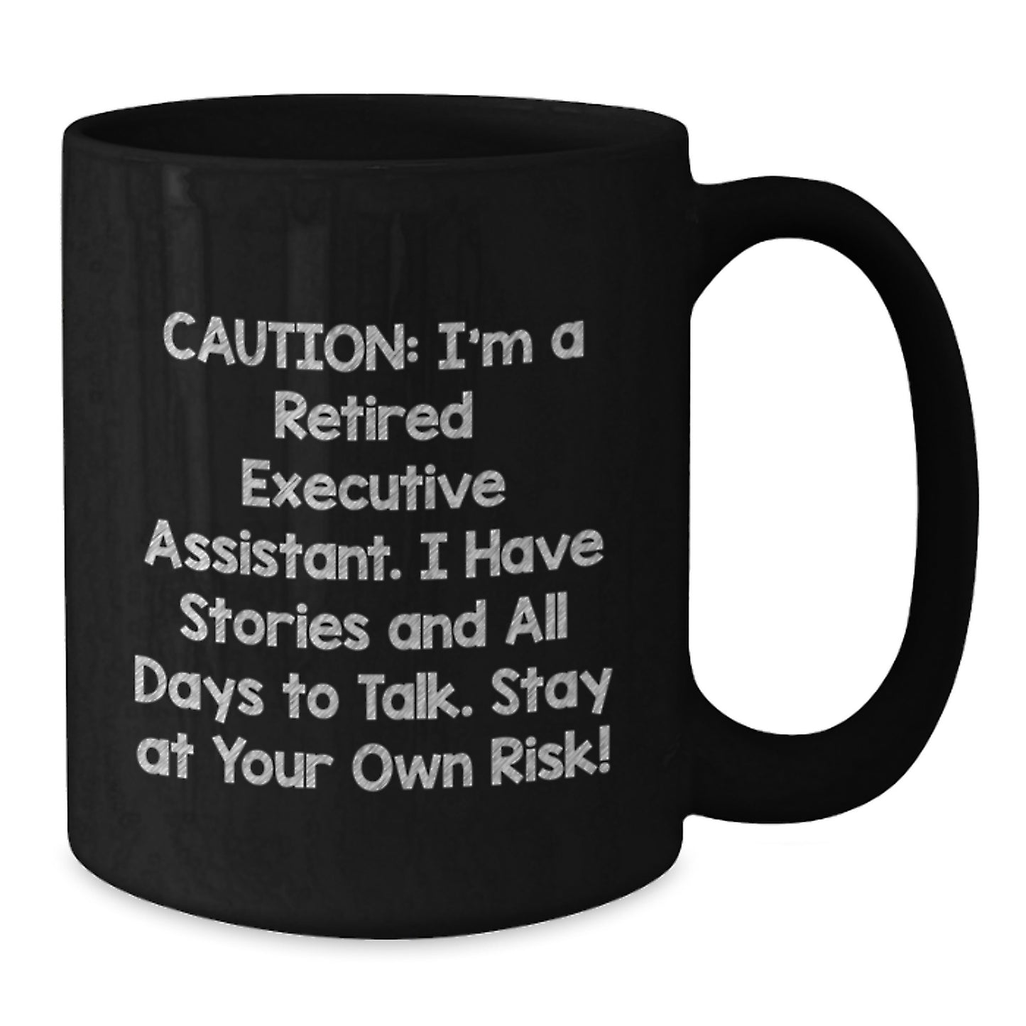 Funny Executive Assistant Gifts, Black Coffee Mug for His, Her, or Coworkers, Graduation Unique Gifts from Friends or Family - Additional