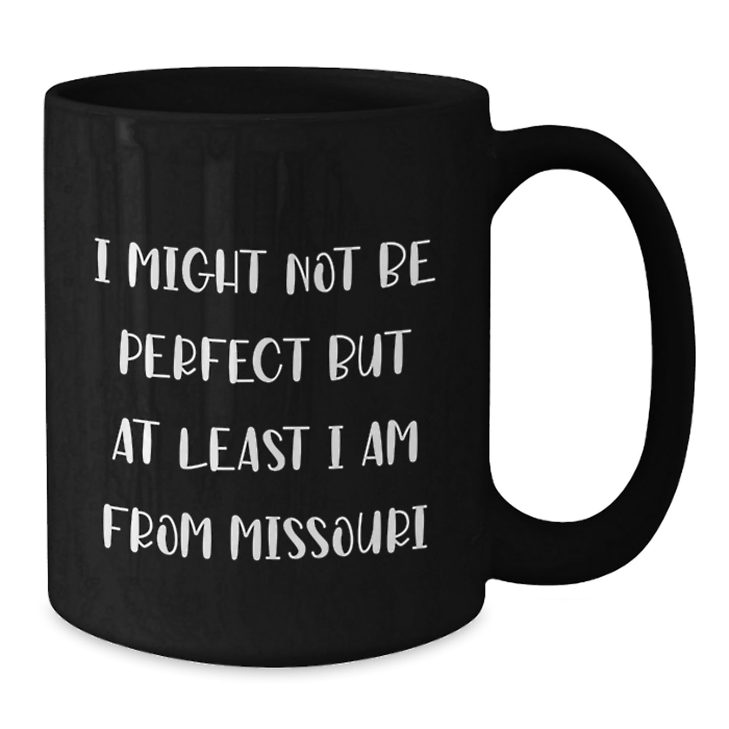 Funny Missouri Quotes Gifts for Men from Missouri Black Coffee Mug, Perfect Graduation Unique Gifts - Additional