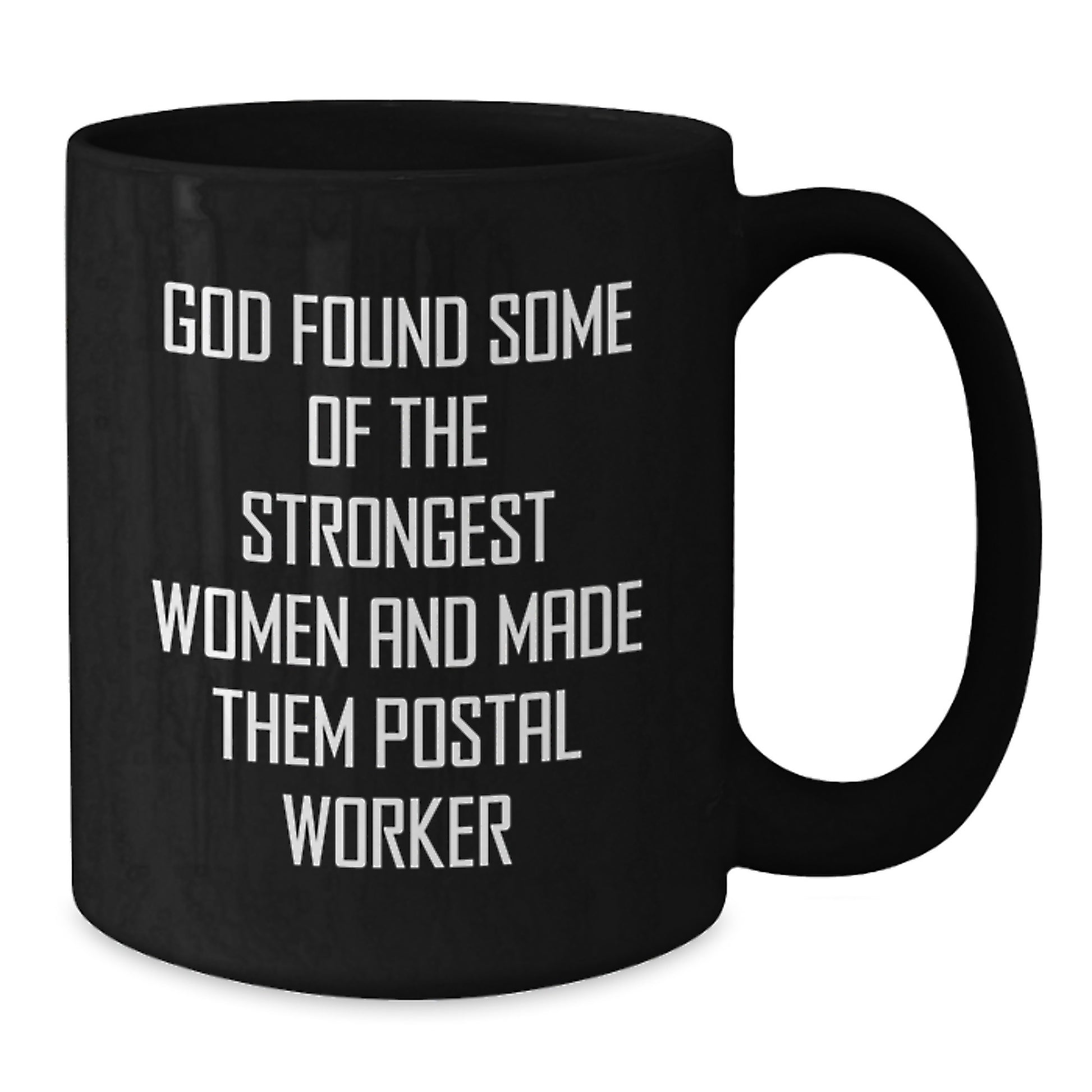 Funny Quotes for Postal Worker Christmas Unique Gifts - Black Coffee Mugs from Friends, Family, Coworkers - Inspirational Mug for Postal Worker Women - Gifts for Postal Worker Men - Additional