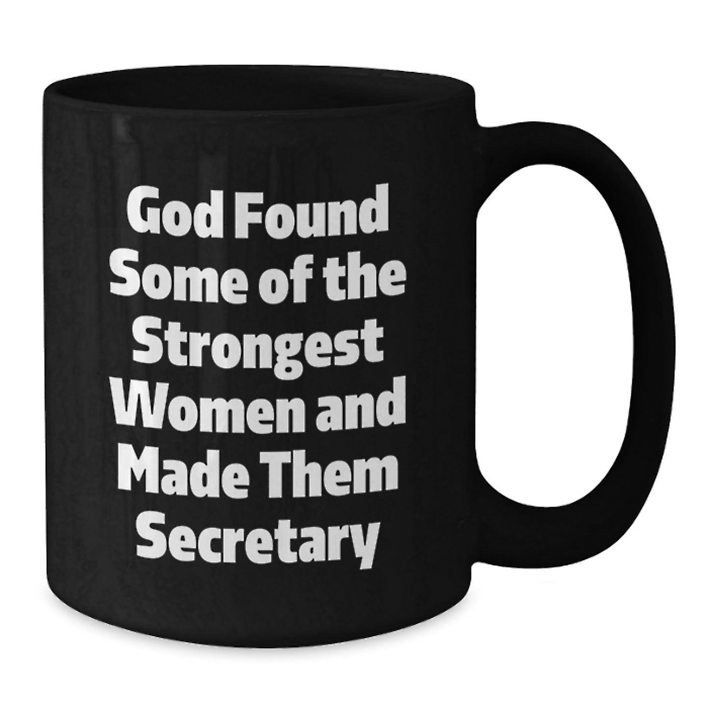 Funny Secretary Gifts from Men, Cute Black Coffee Mugs for Secretary, Inspirational Quotes for Women, Christmas Unique Gifts for Coworkers - Additional