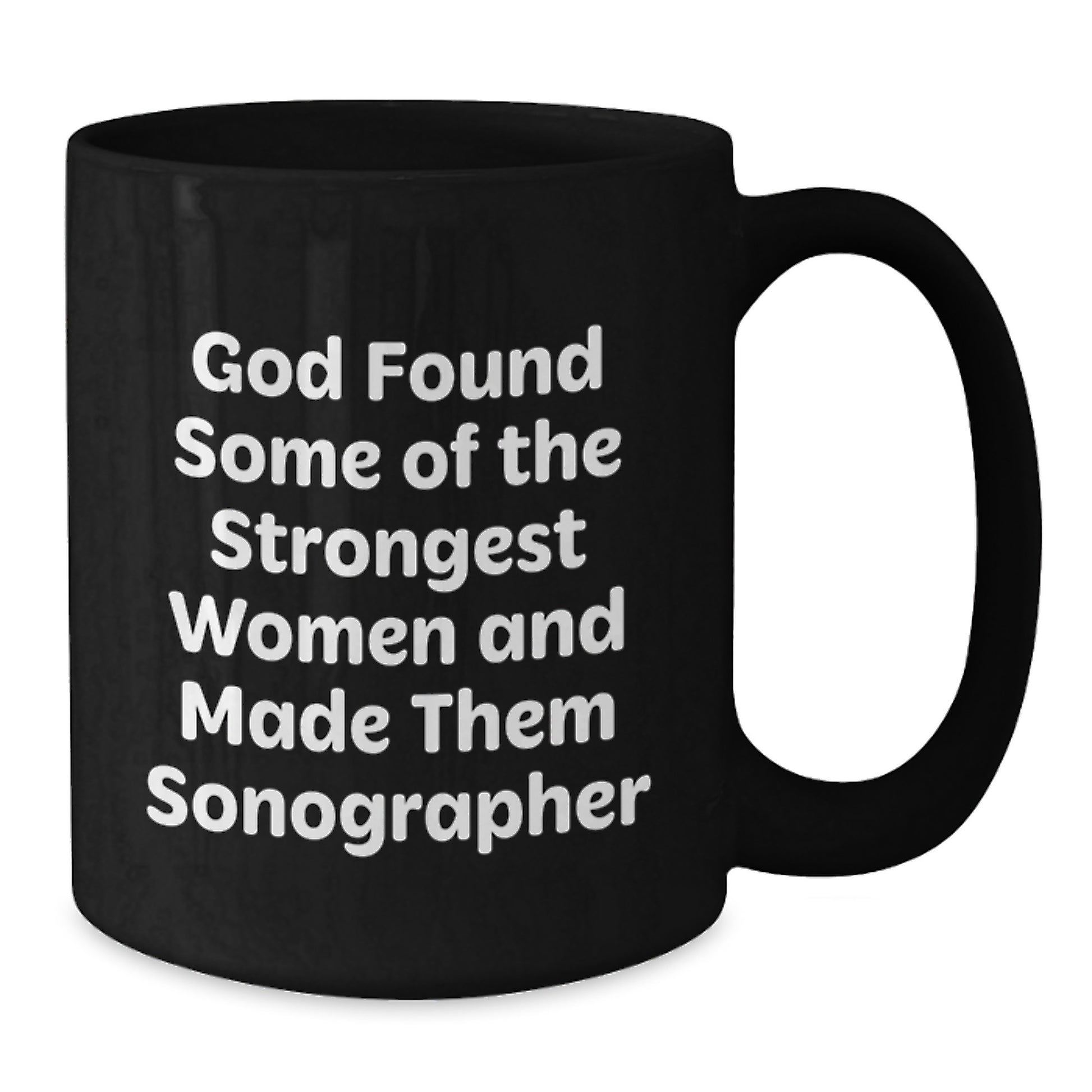 Funny Sonographer Gifts from Women, Inspirational Mug for Christmas Unique Gifts, Black Coffee Mug for Friends, Family, or Coworkers - Additional