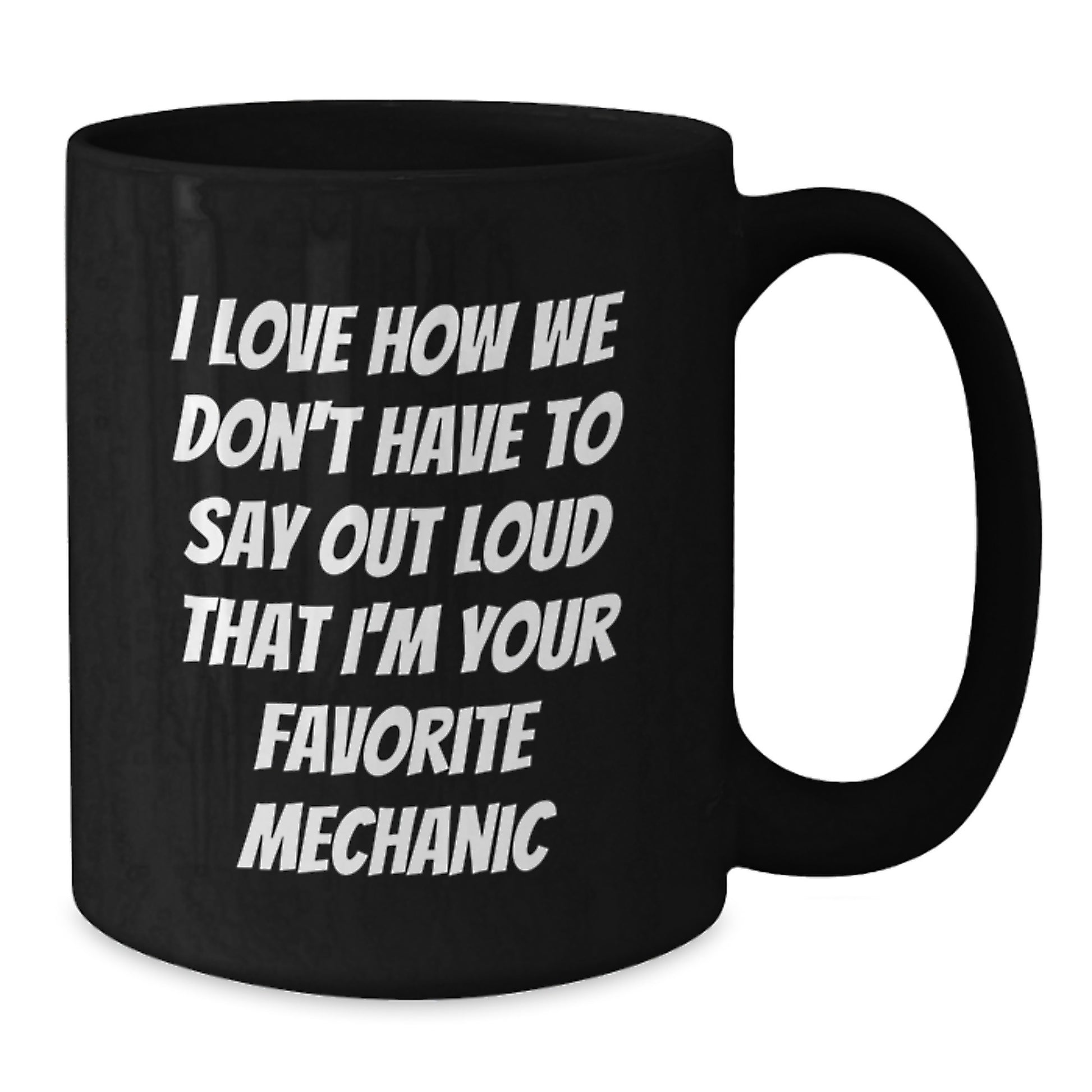 Funny Mechanic Black Coffee Mug Gifts from Friends, Men, or Family to Your Favorite Mechanic, Unique Christmas Unique Gifts for Him - Additional